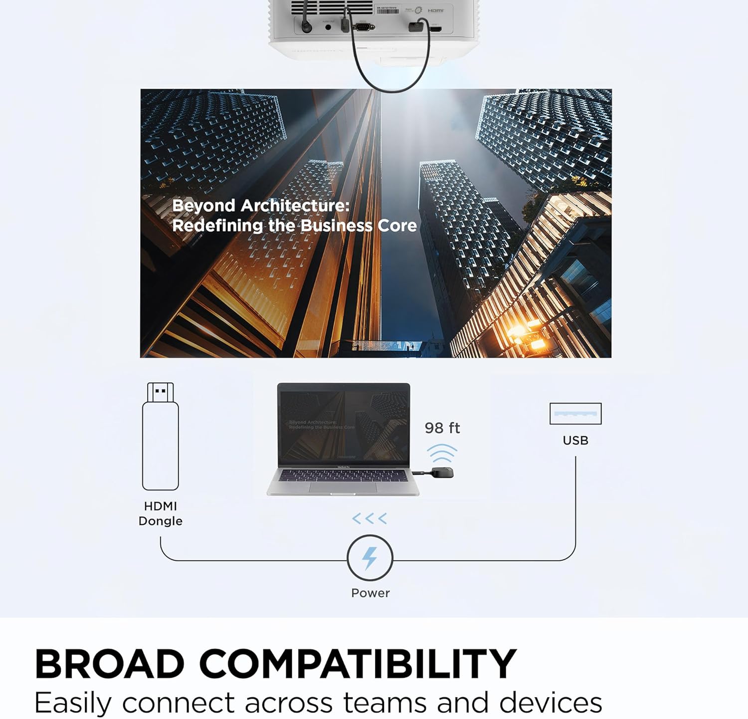 ViewSonic WPD-900 HDMI Wireless Dongle - immagine 4