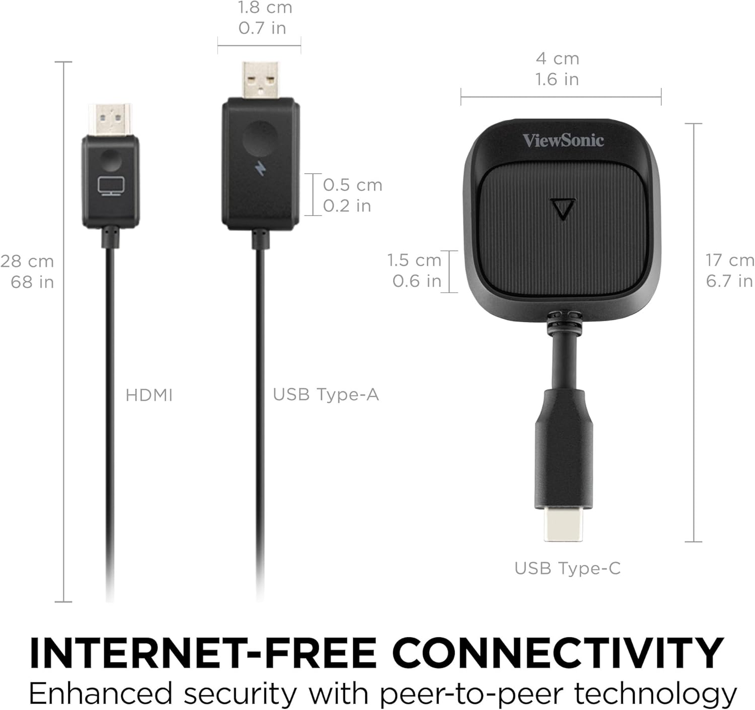 ViewSonic WPD-900 HDMI Wireless Dongle - immagine 5