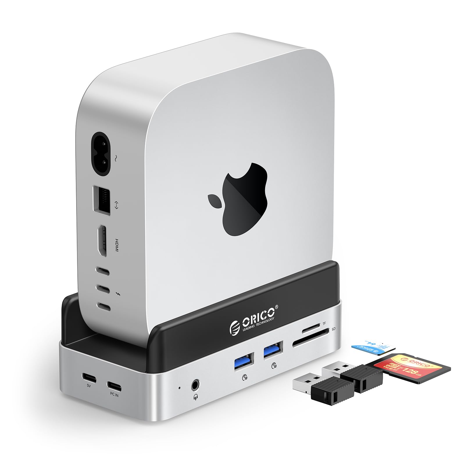 Orico MiniDock Mac mini M4 Dock con SSD 1TB