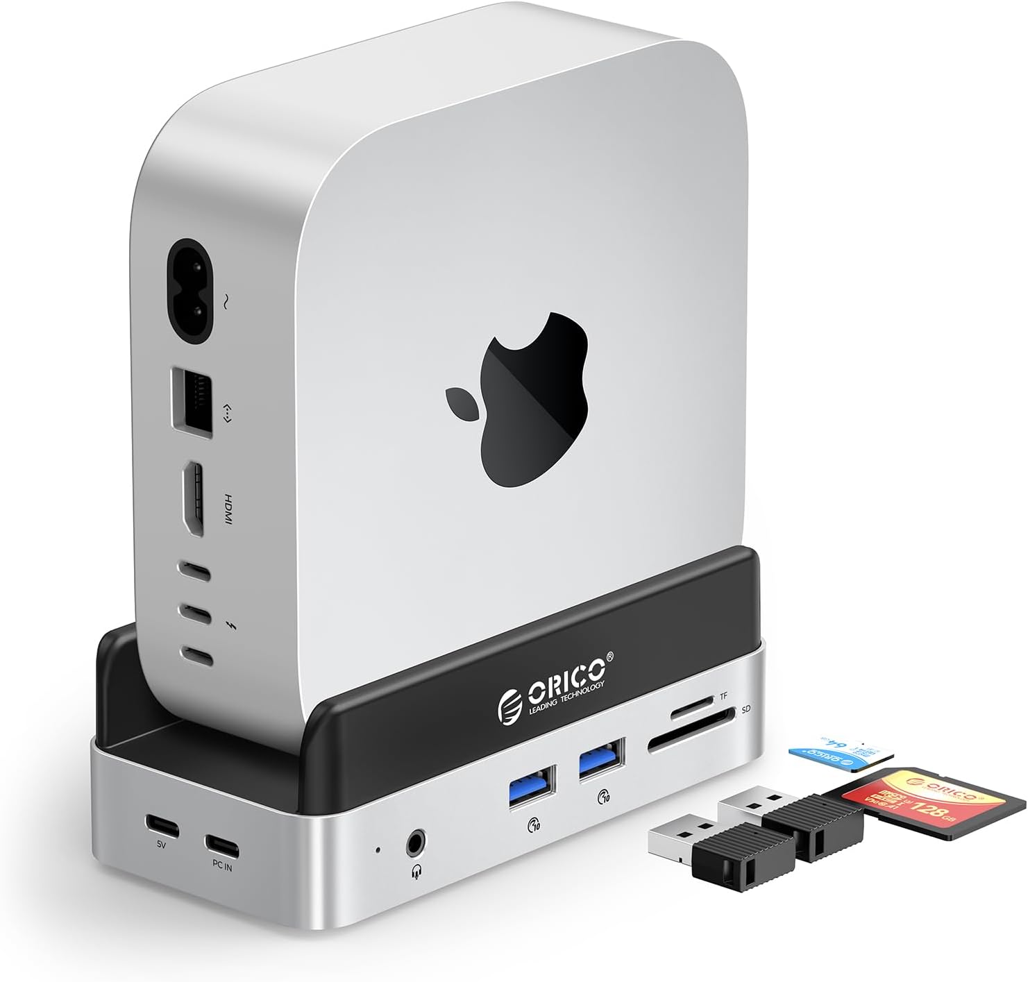 Orico MiniDock Mac mini M4 Dock con SSD 1TB - immagine 1