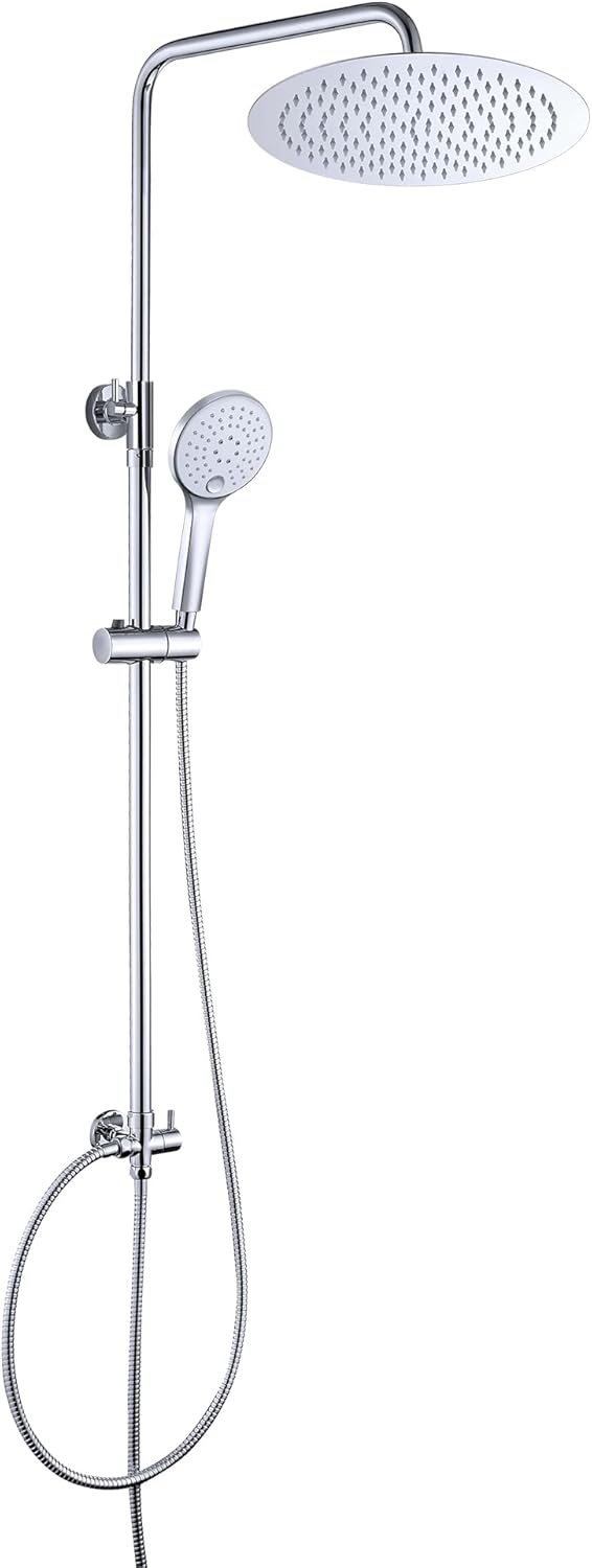 Joho Colonna Doccia Idromassaggio Acciaio INOX Cromo