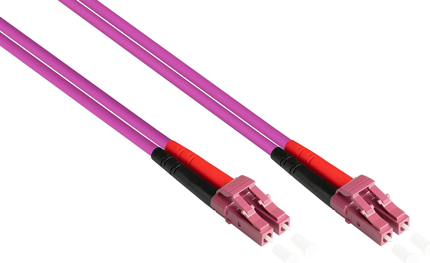 Good Connections® - Cavo Patch LWL Duplex OM4 (Multimodde, 50/125) LC/LC, 20 m - immagine 1