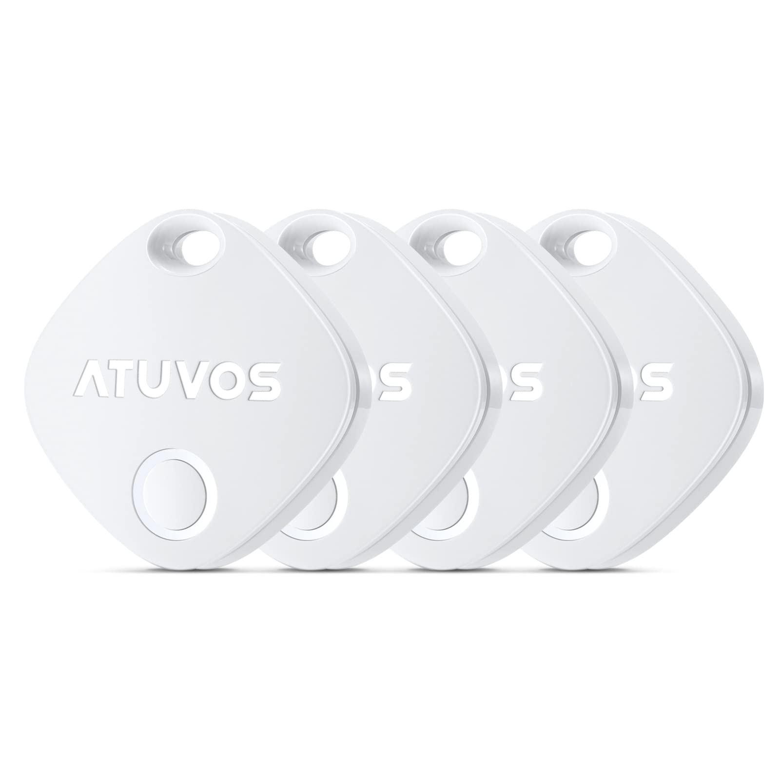 Atuvos Smart Air Tracker Tag 4 Pezzi, Bianco