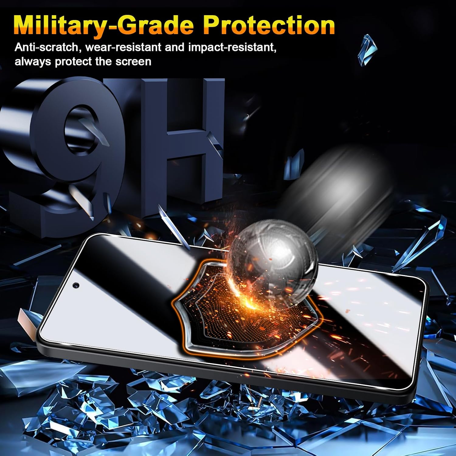 Qulloo Vetro Temperato per Xiaomi Redmi Note 14 4G - immagine 2