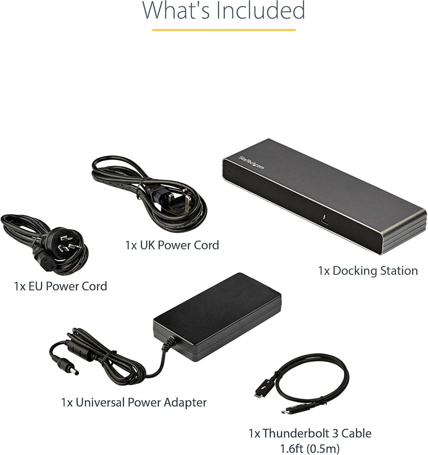 StarTech.com Dock Thunderbolt 3, Mac & Windows, Dual 4K 60Hz, Power Delivery 85W - immagine 8