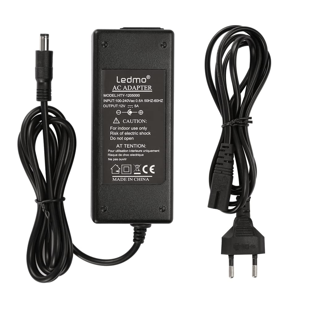 Ledmo Alimentatore Trasformatore 12V 5A/6A 60W/70W