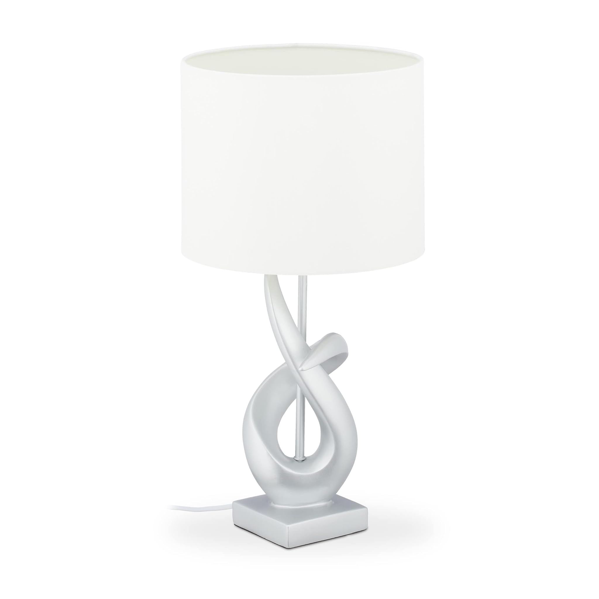 Relaxdays Lampada da Tavolo Moderna 50x25cm