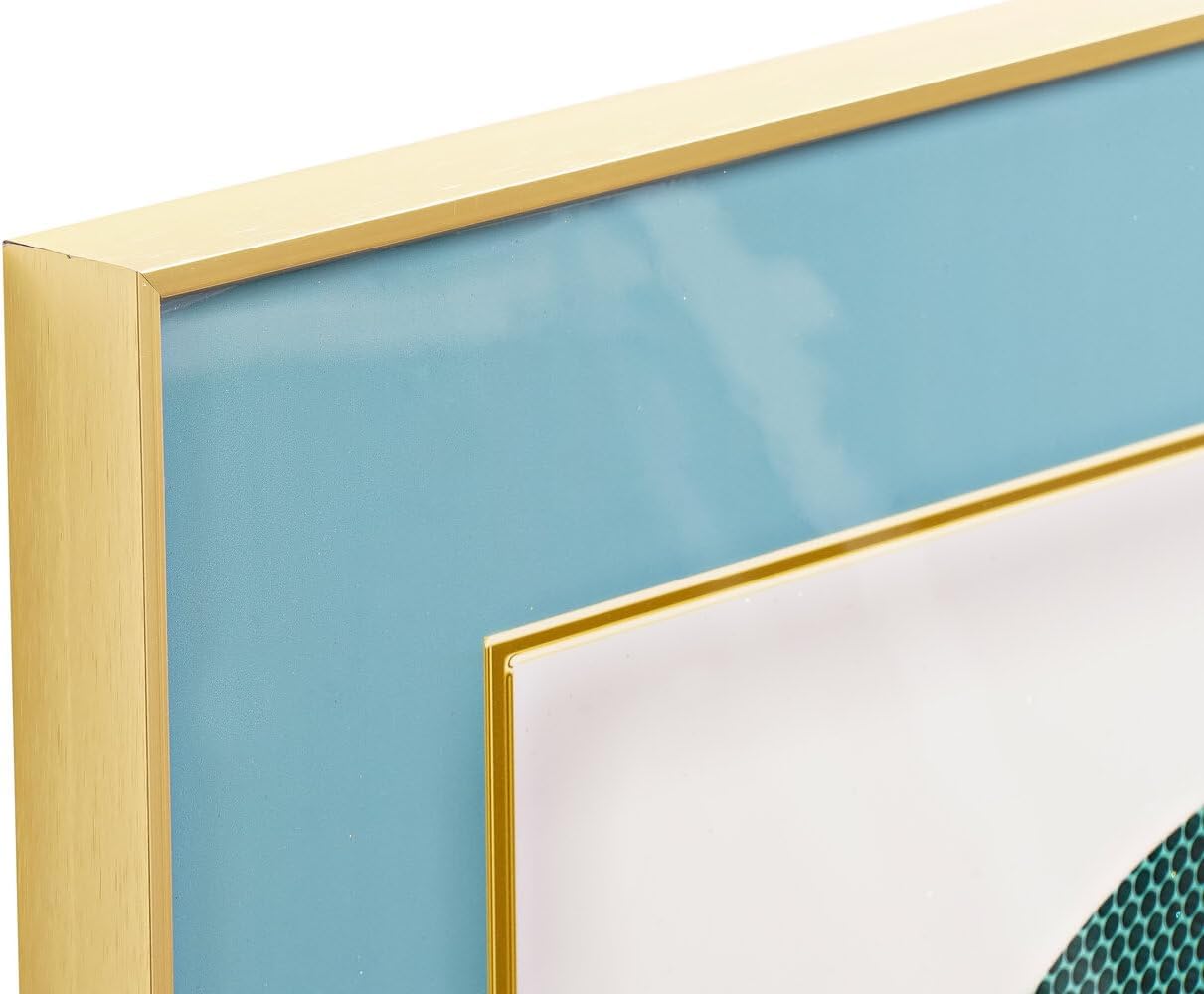 CUADRO SET 3 ALUMINIO MDF 240X3X80 MODERNO - immagine 2