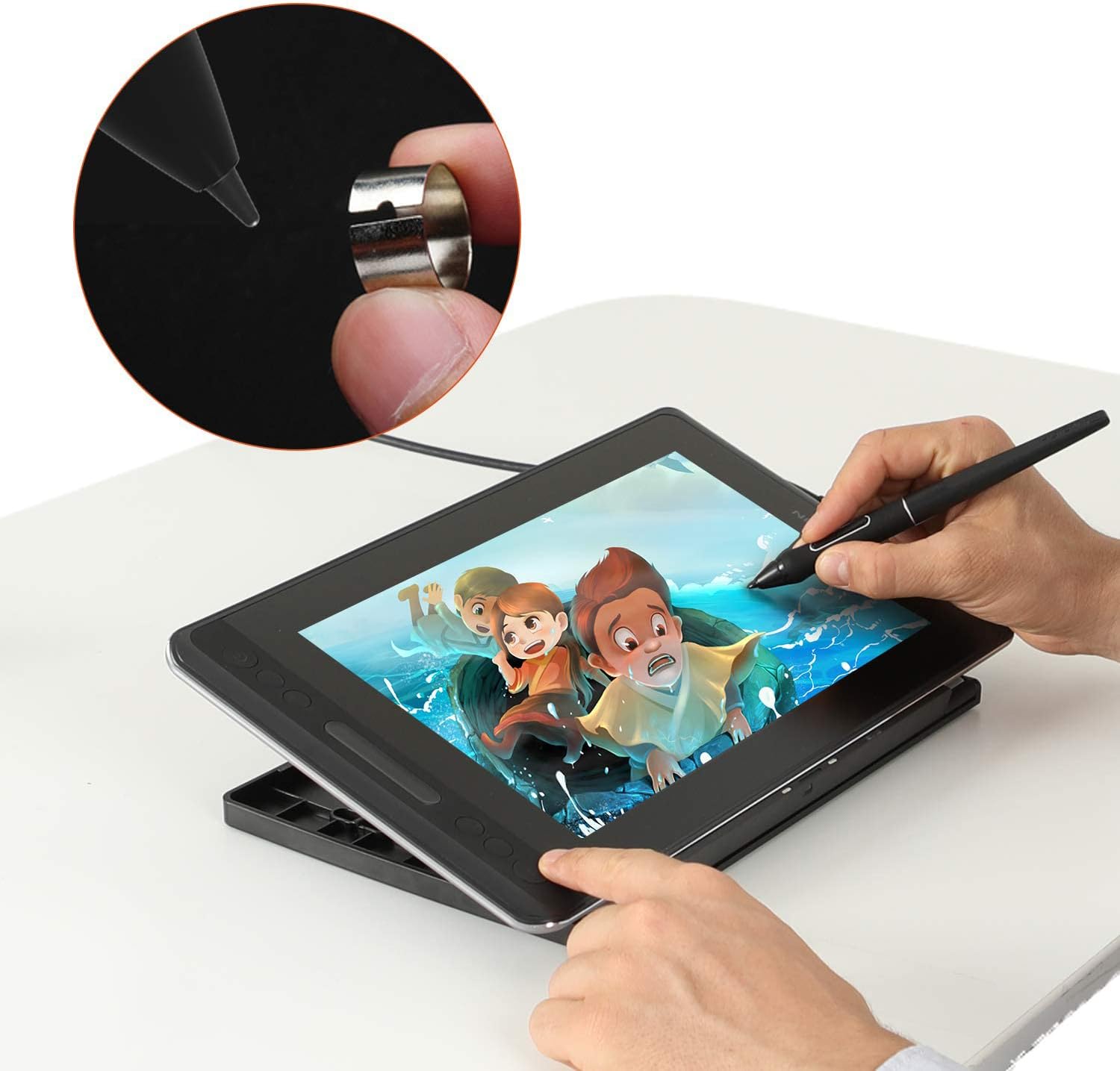 Huion Penna Senza Batteria PW507 8192 Livelli di Pressione - immagine 6