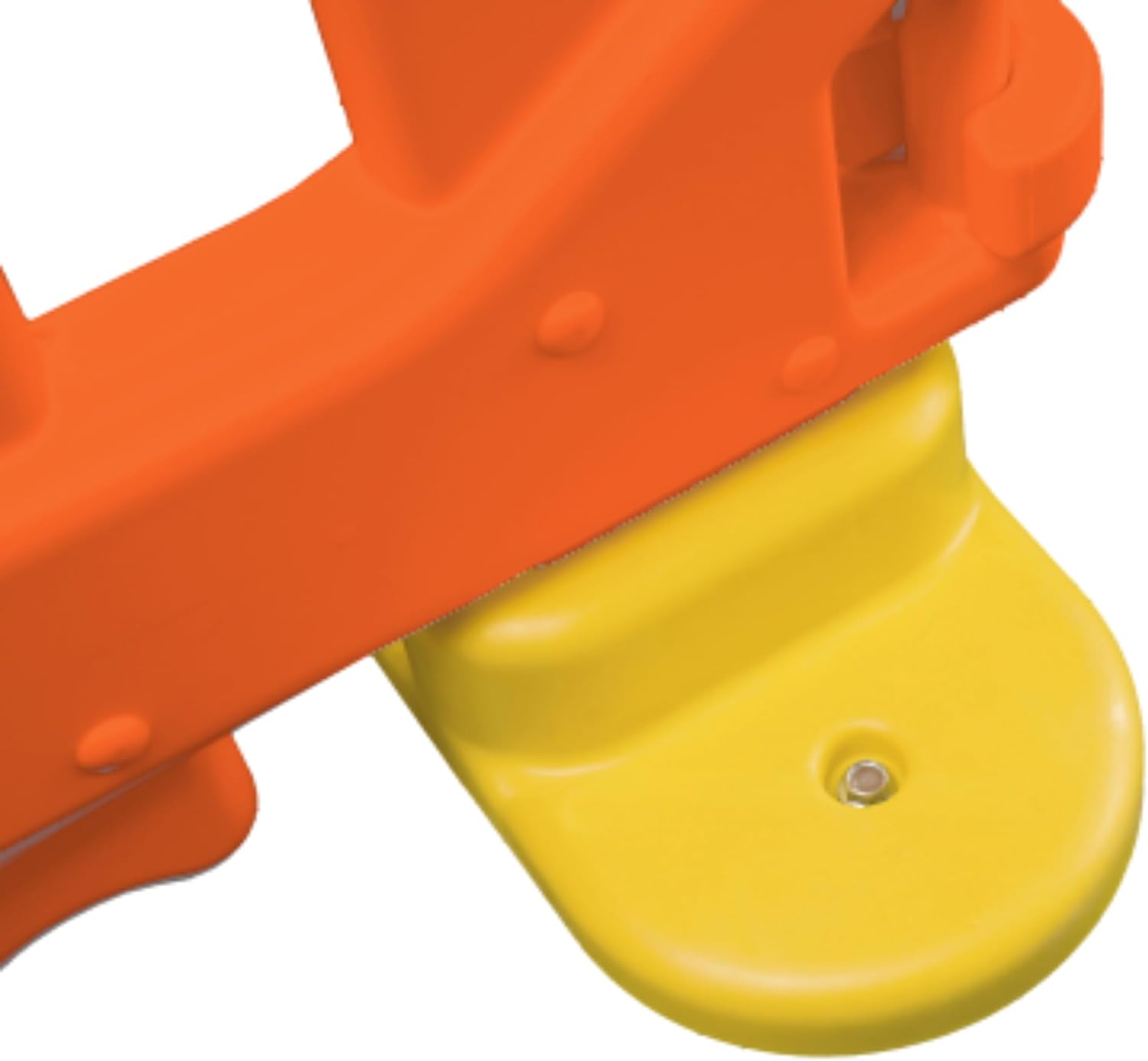 Recinzione Play Pen per Bambini 4 Pannelli Arancione - immagine 9