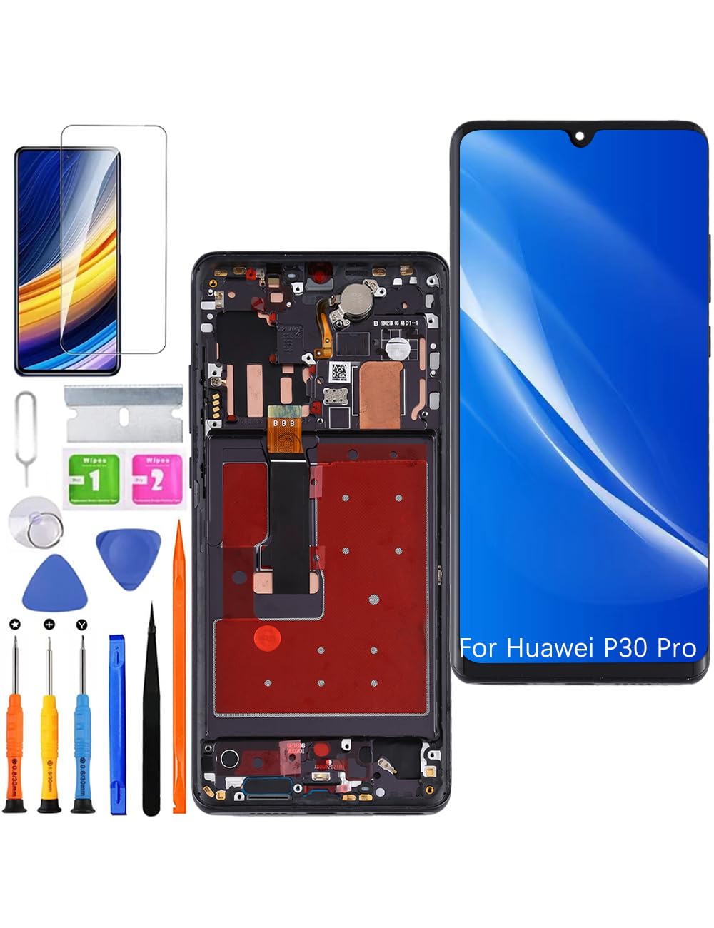Display Ricambio Huawei P30 Pro LCD Schermo TFT