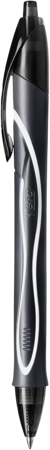 Bic Intensity Quick Dry - Penne Gel Nere 0,7mm, 12 Unità - immagine 4