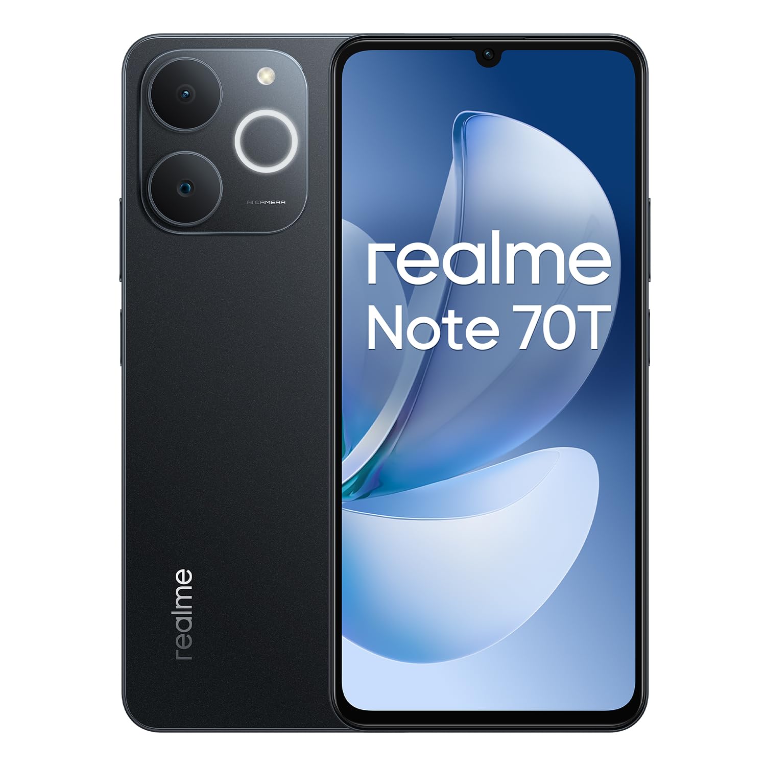 Realme Note 70T 4G Smartphone 4+256GB Nero Obsidiana