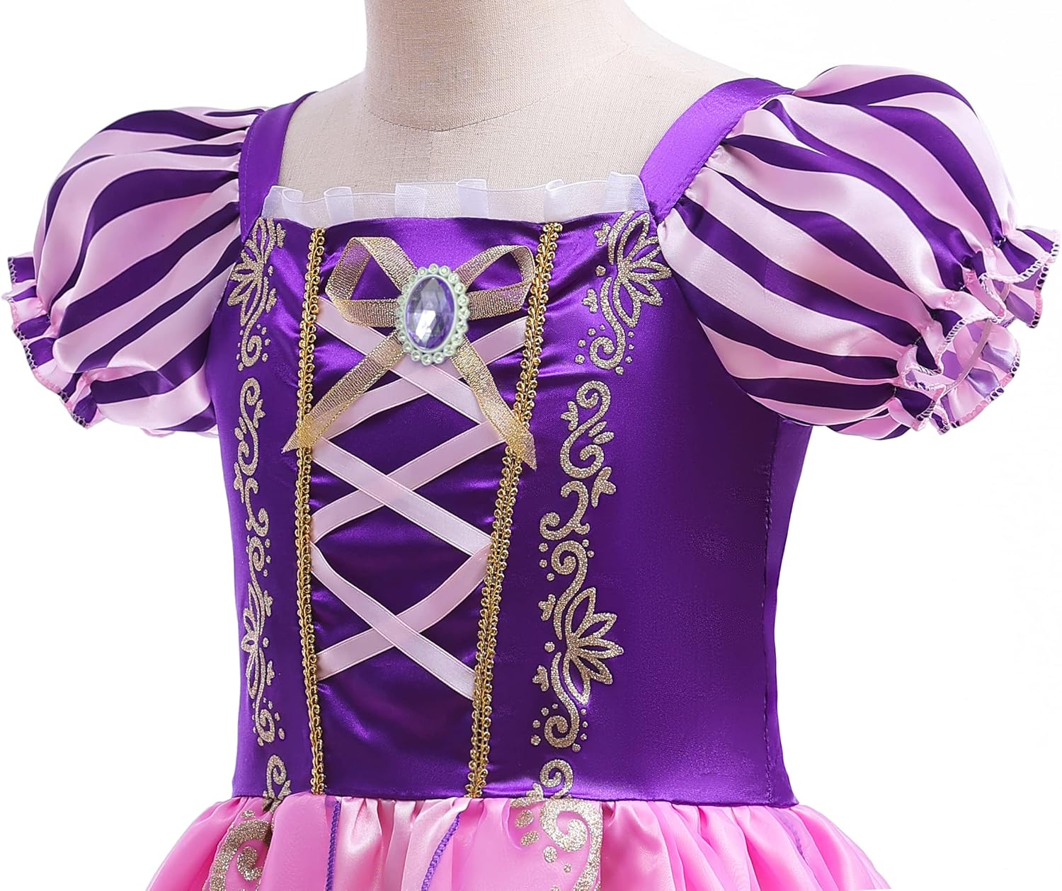 Lito Angels Costume da Principessa Rapunzel per Bambina - immagine 4