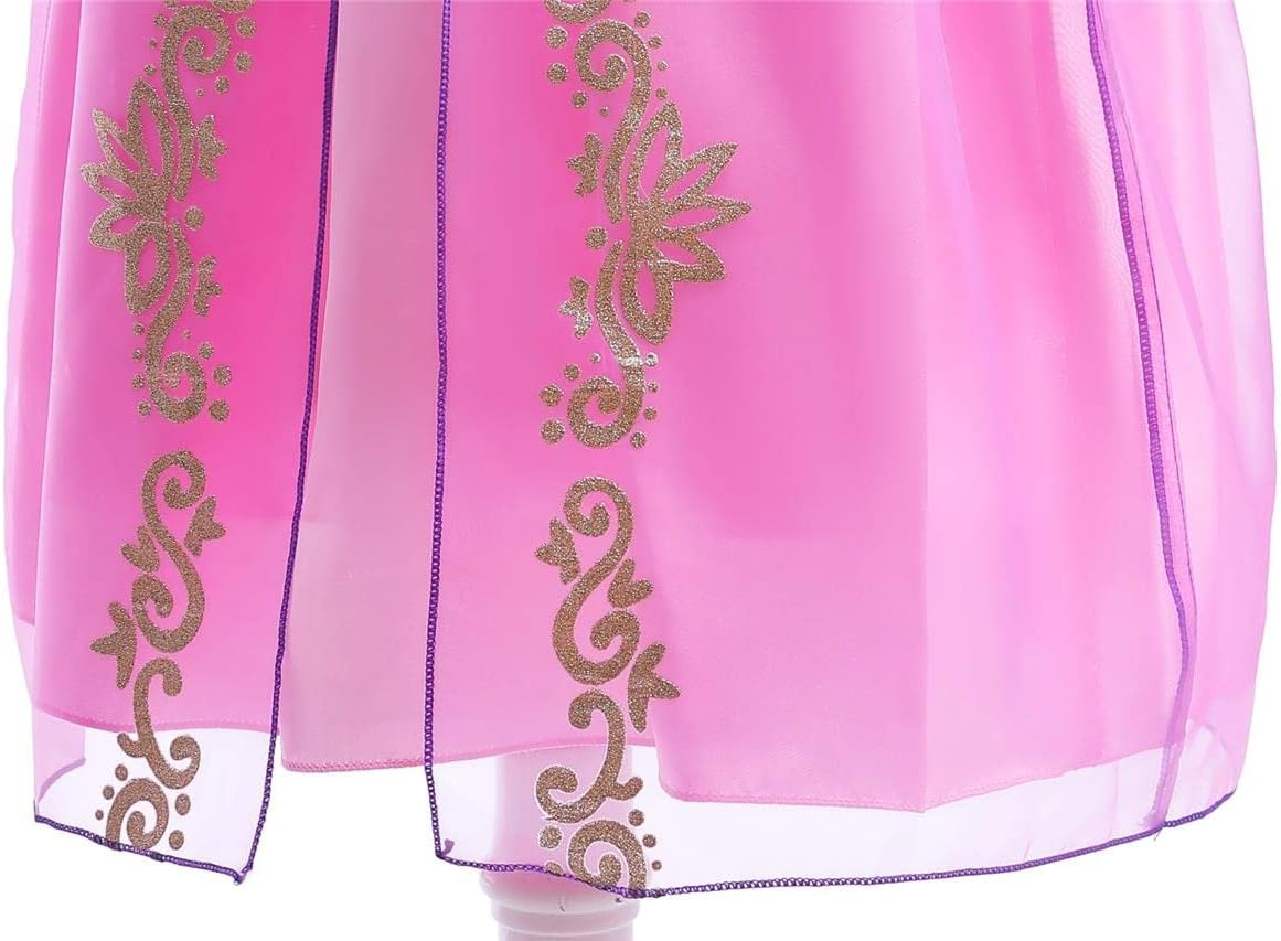 Lito Angels Costume da Principessa Rapunzel per Bambina - immagine 5