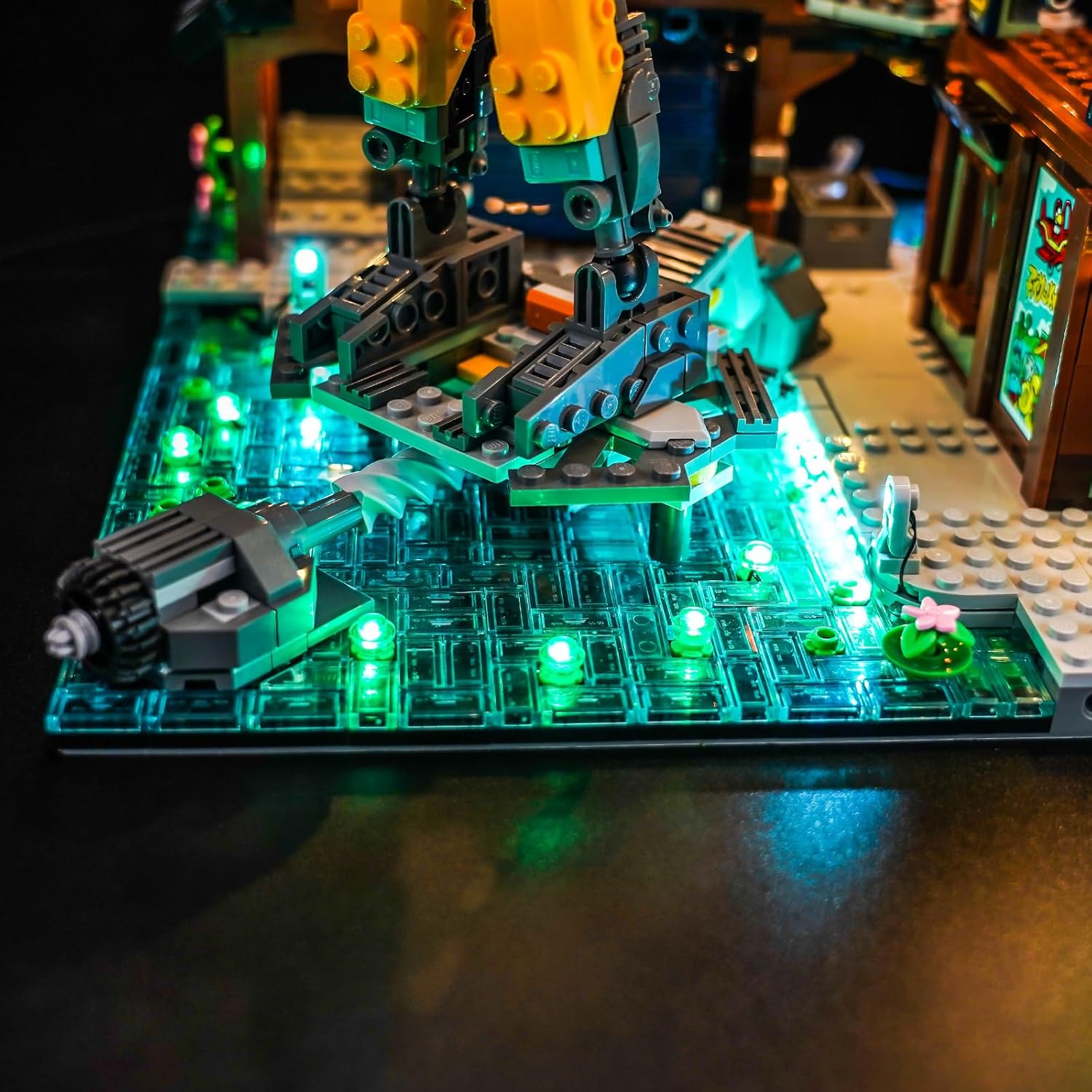 Kit Luci LED Compatibile Lego 71837 Ninjago City Workshop - immagine 7