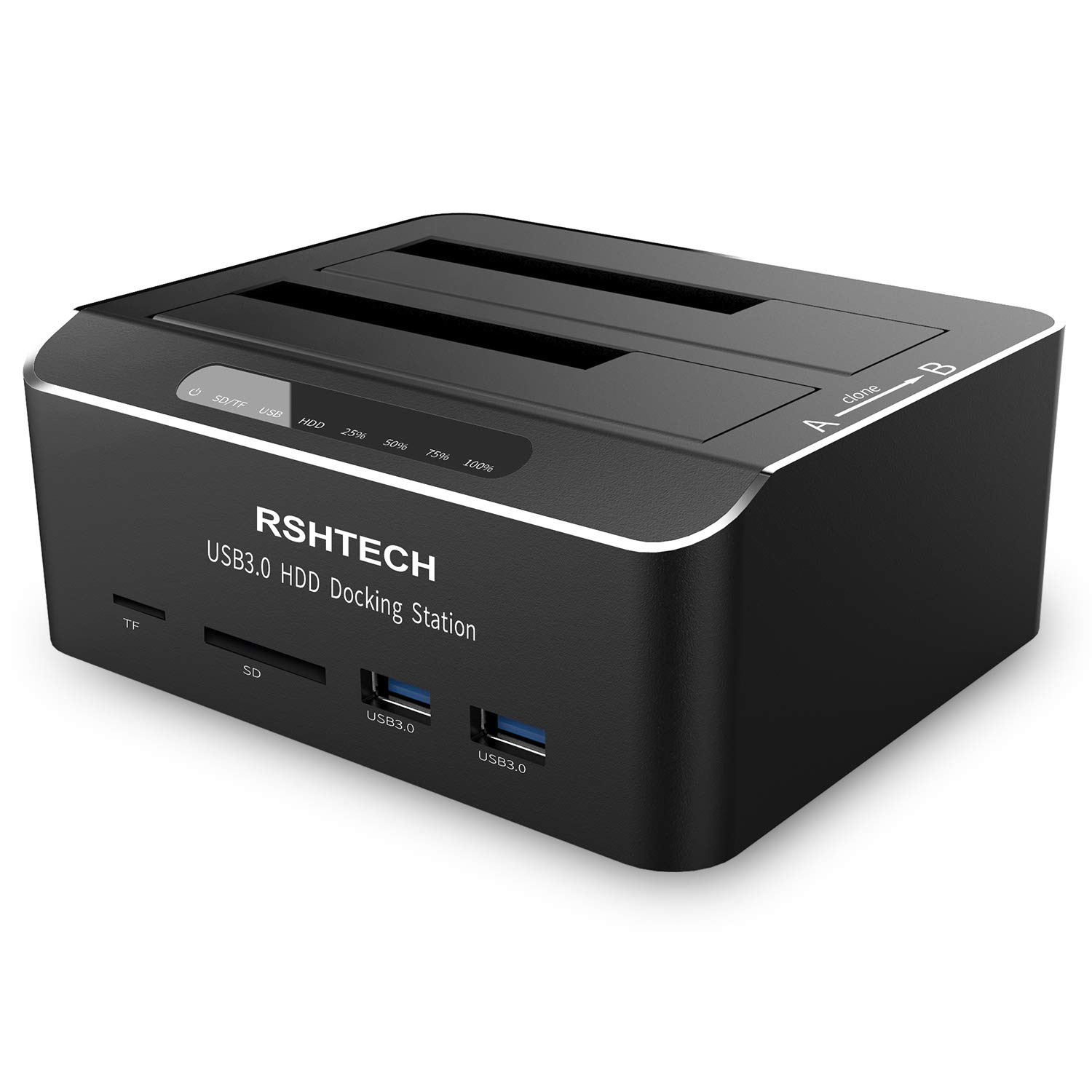 Rshtech USB 3.0 Dual Bay Hard Drive Dock (RSH-DS02)