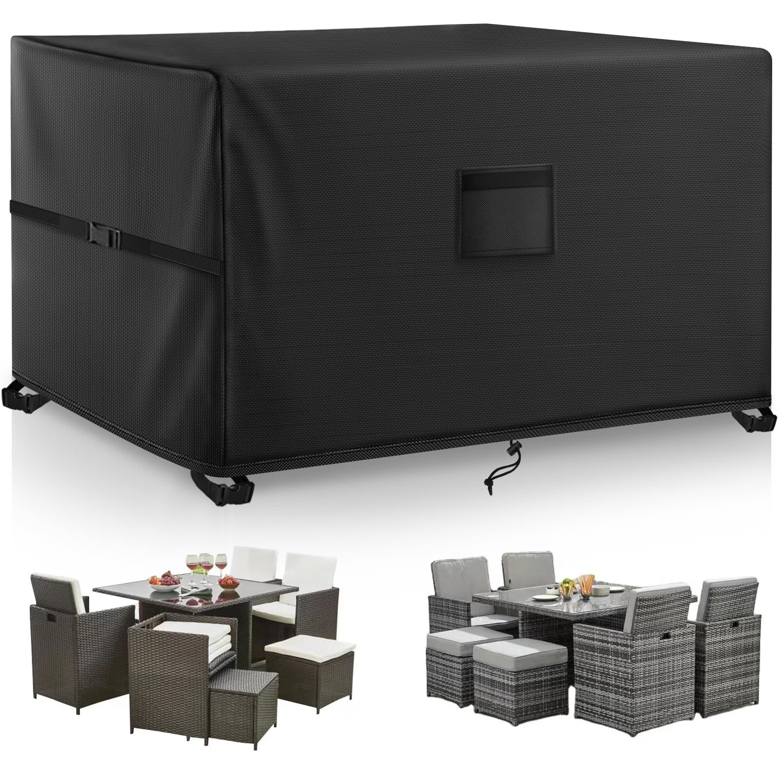 Kovshuiwe Copertura Mobili Giardino 200x200x90cm