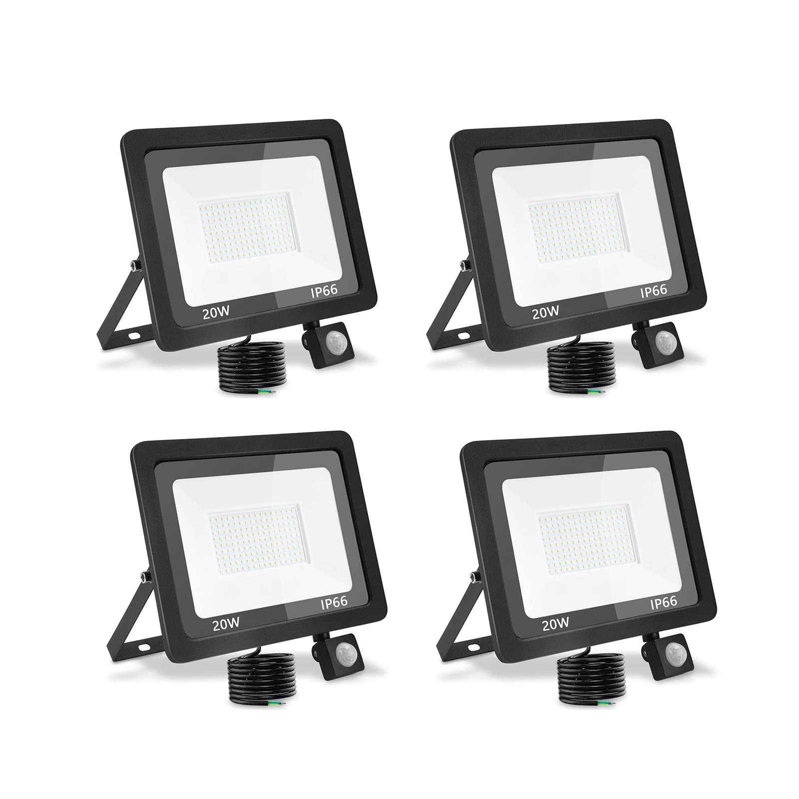 Treoir Faretto LED da Esterno con Sensore 20W