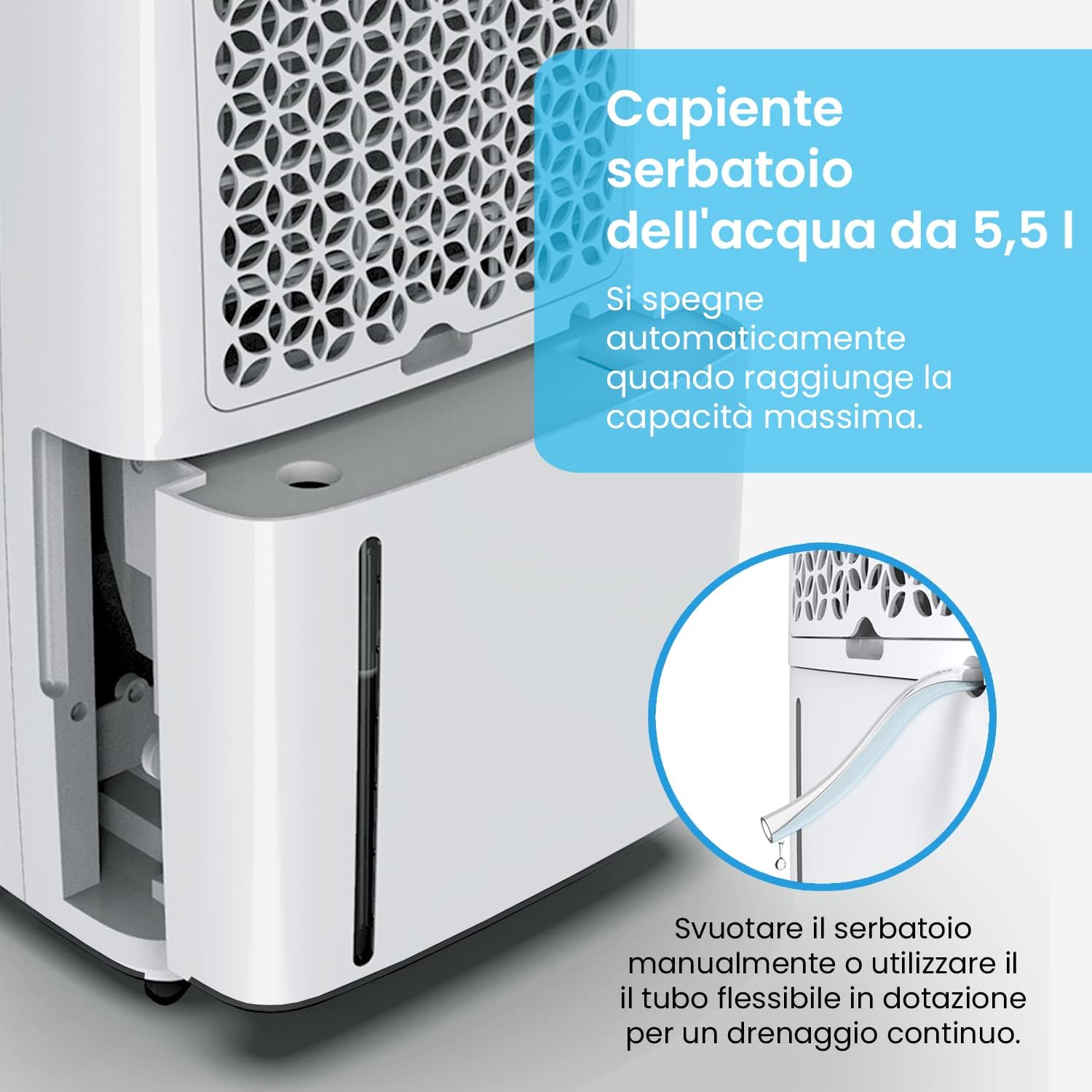 Pro Breeze Deumidificatore 20L con Display Digitale - immagine 4