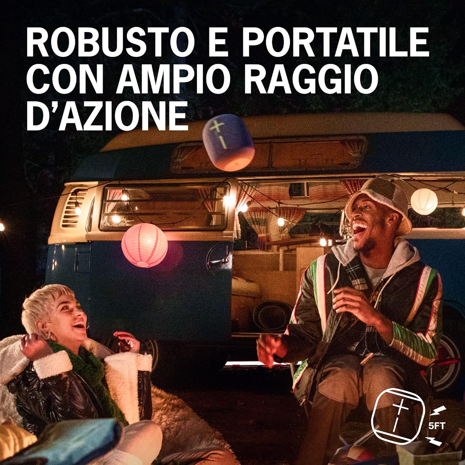 Ultimate Ears WONDERBOOM 3 - Altoparlante Bluetooth Blu - immagine 8