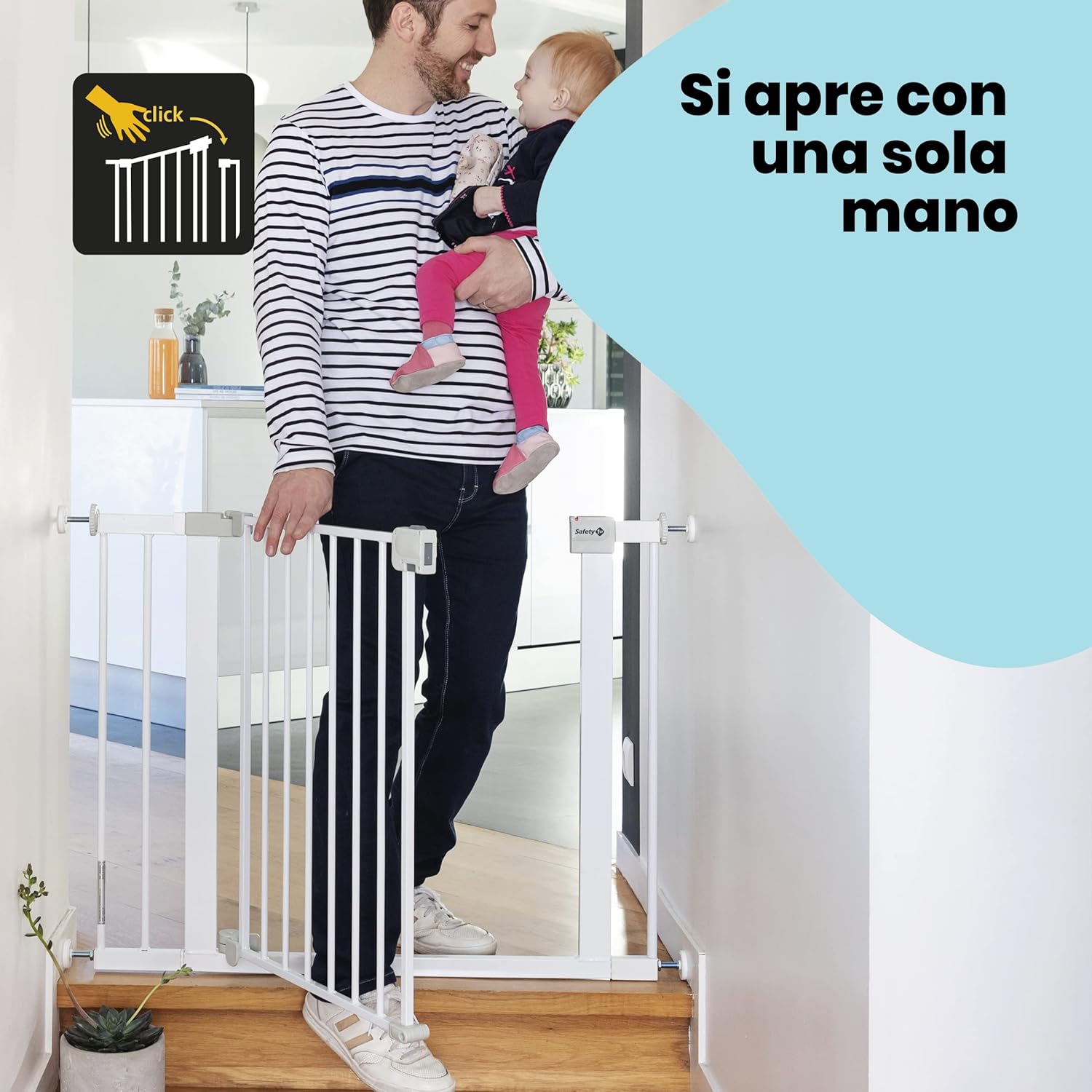 Safety 1st Auto Close Cancelletto di Sicurezza per Bambini - immagine 4