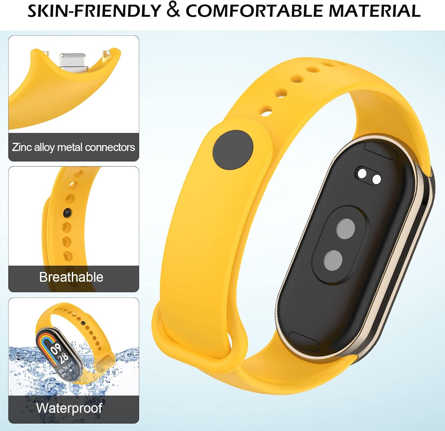 BDIG 6 Pezzi Cinturino Xiaomi Mi Band 8 - immagine 3