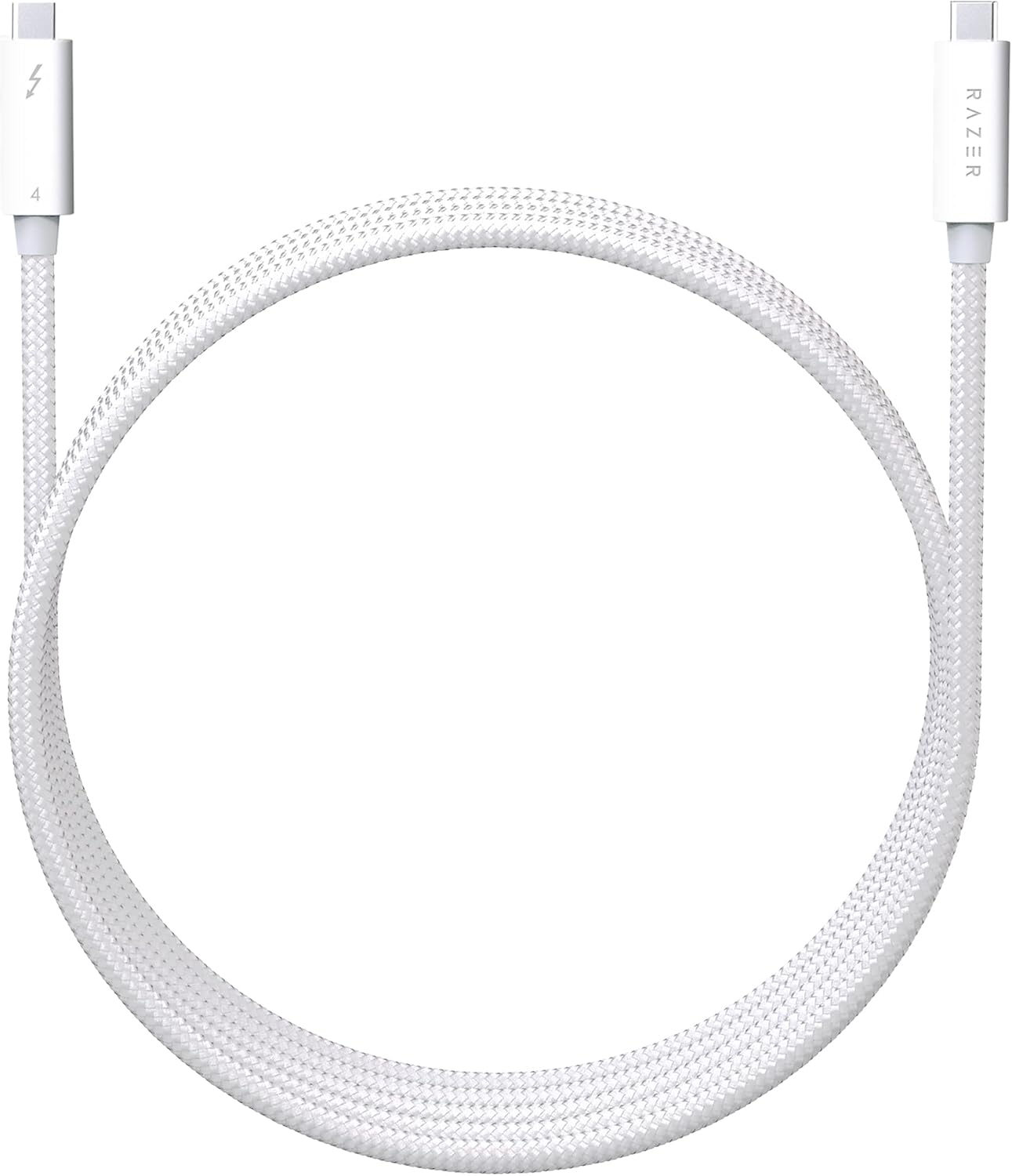 Razer Cavo Thunderbolt 4 - 2M, Bianco - immagine 1