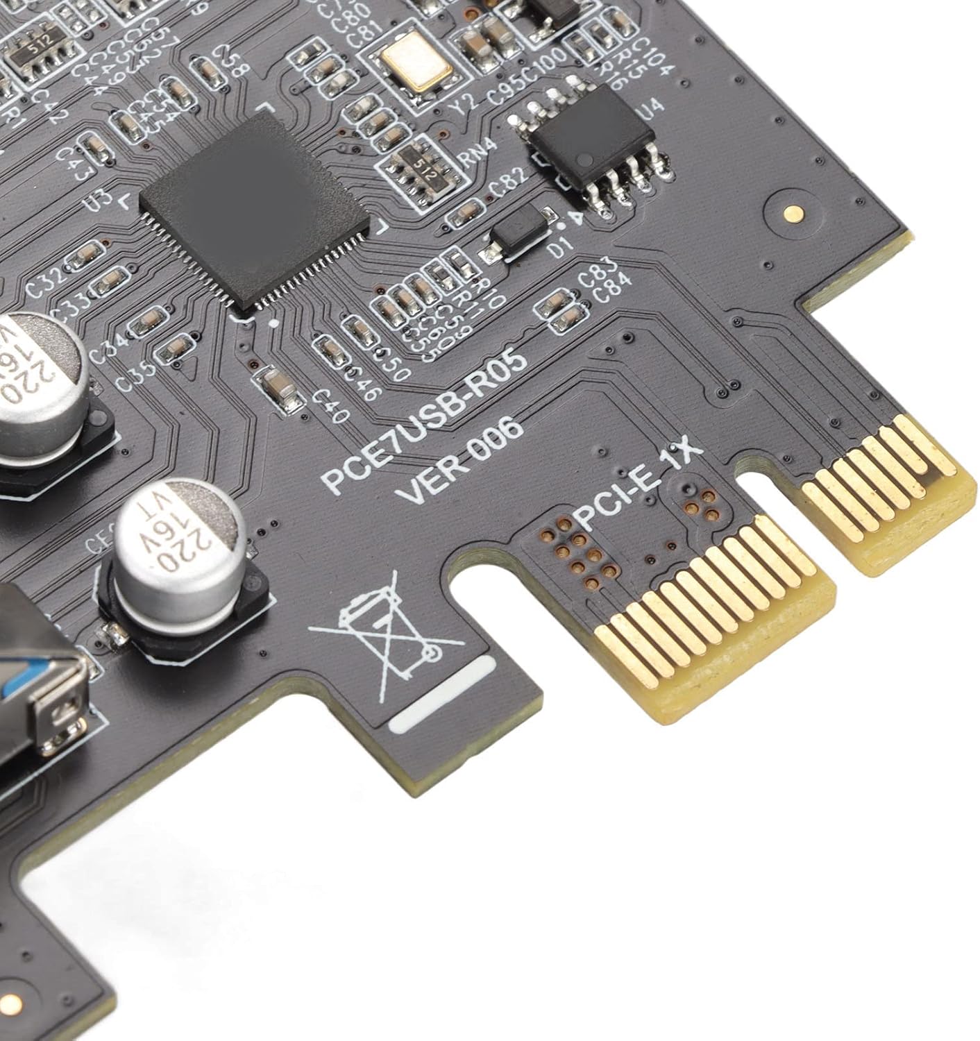 Scheda di Espansione PCIE a 7 Porte USB 3.2 5Gbps - immagine 4