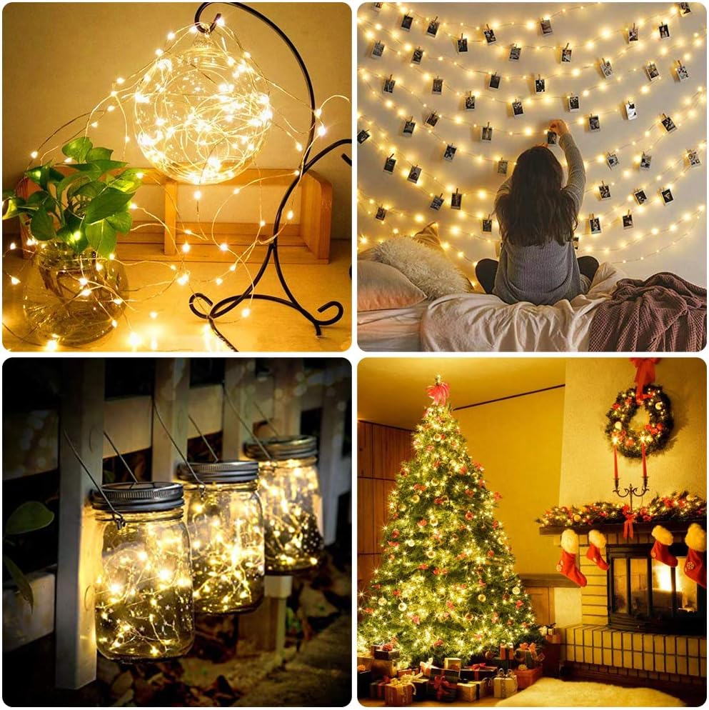 Vicloon Stringa Luci LED 2PCS 10M 100 LED, a Batteria - immagine 7