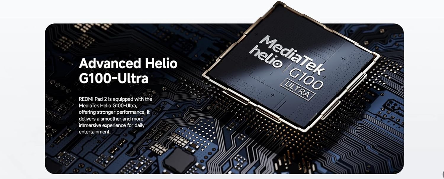 Xiaomi Redmi Pad 2 - Tablet 11" 2.5K 90Hz, Viola - immagine 3