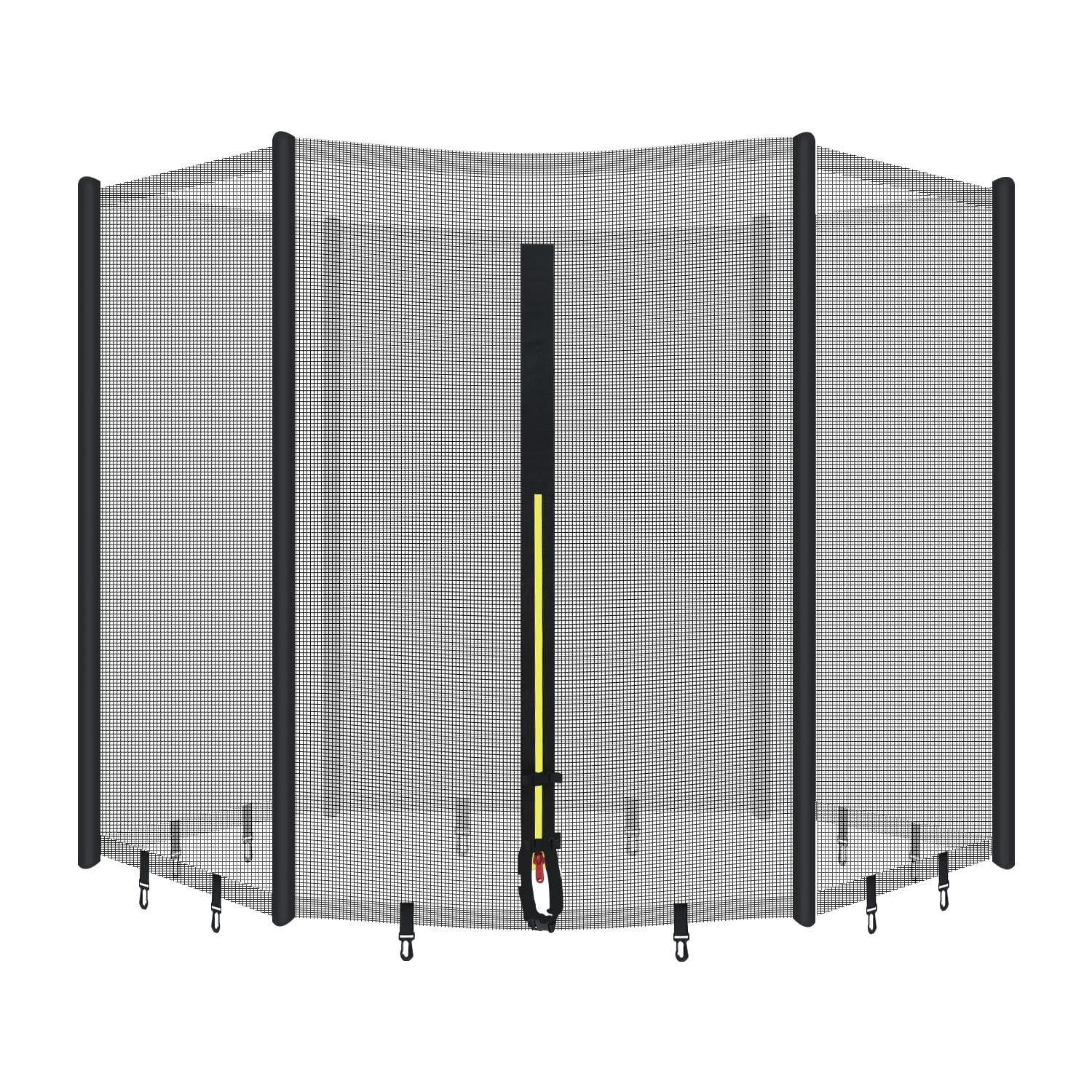 QWORK® Rete di Ricambio per Trampolino Ø305CM, 8 Poli