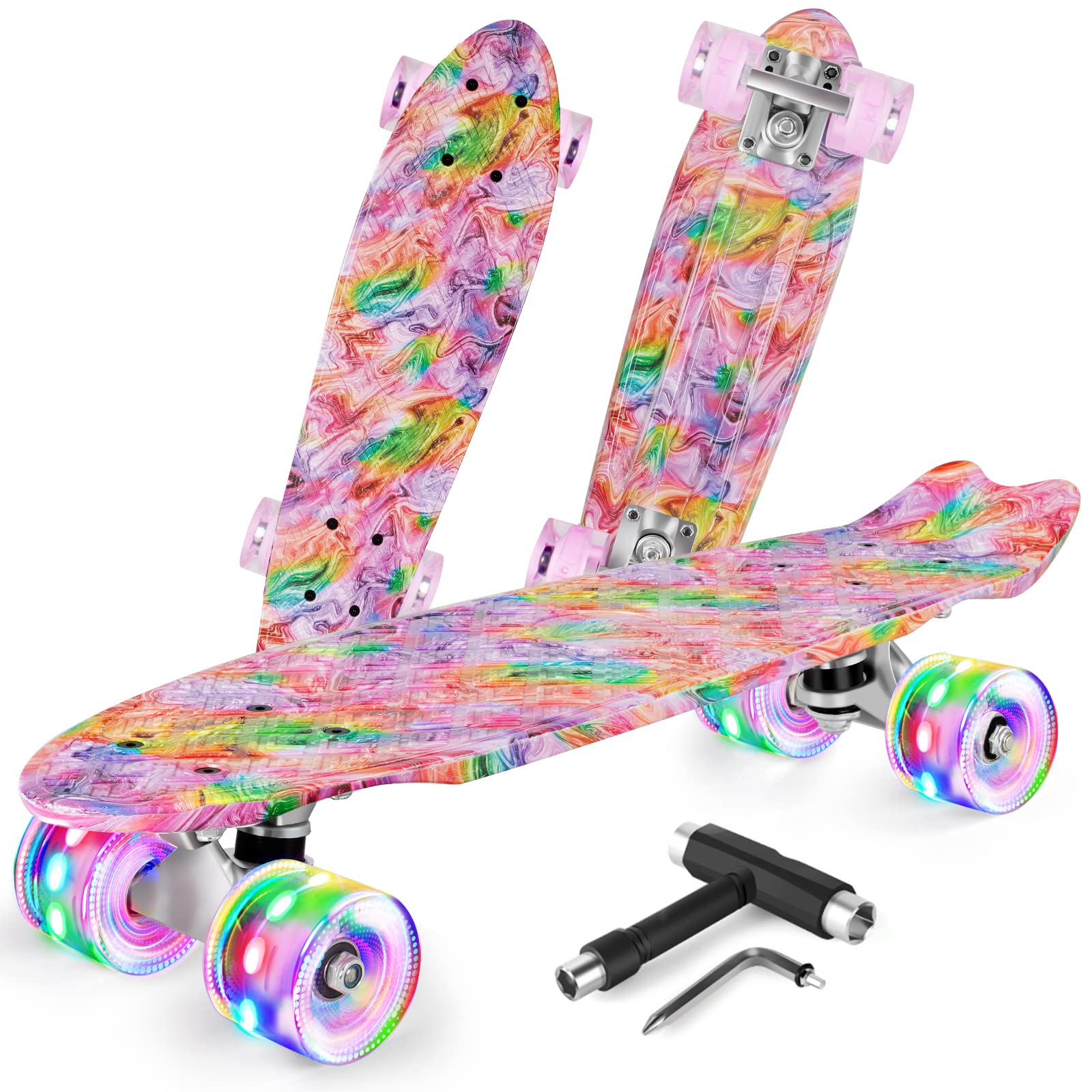 Beleev Skateboard Cruiser 55,9 cm per Bambini