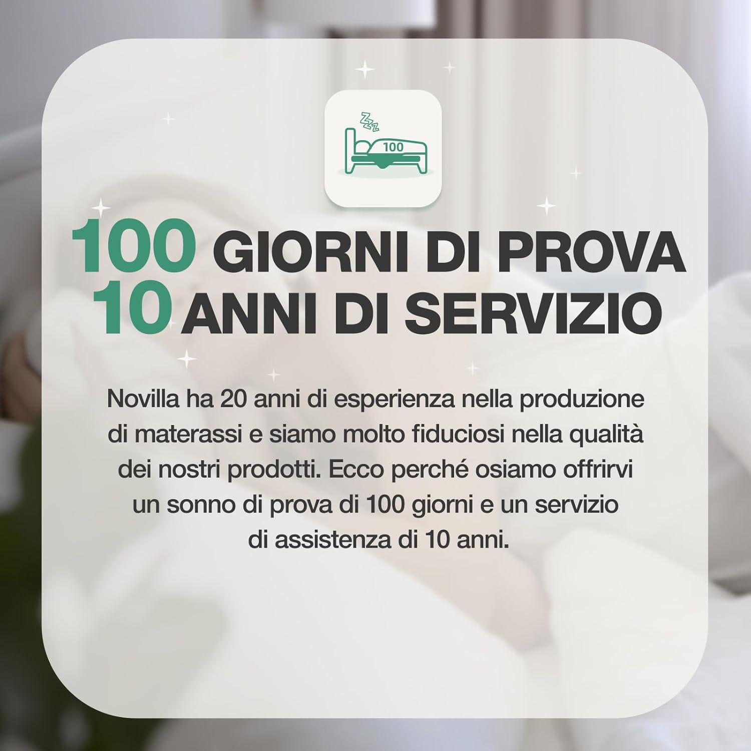 Novilla Materasso Singolo 90x200 Altezza 14cm - immagine 2