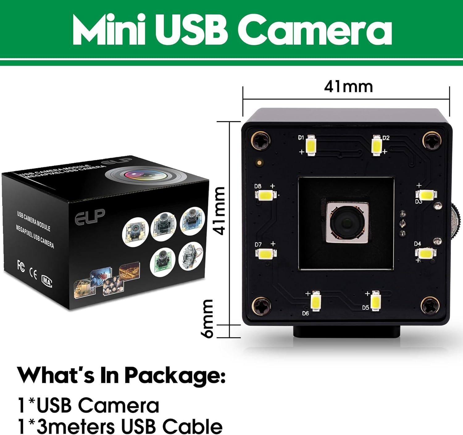 Telecamera USB 4K Ultra HD con Microfono - immagine 5