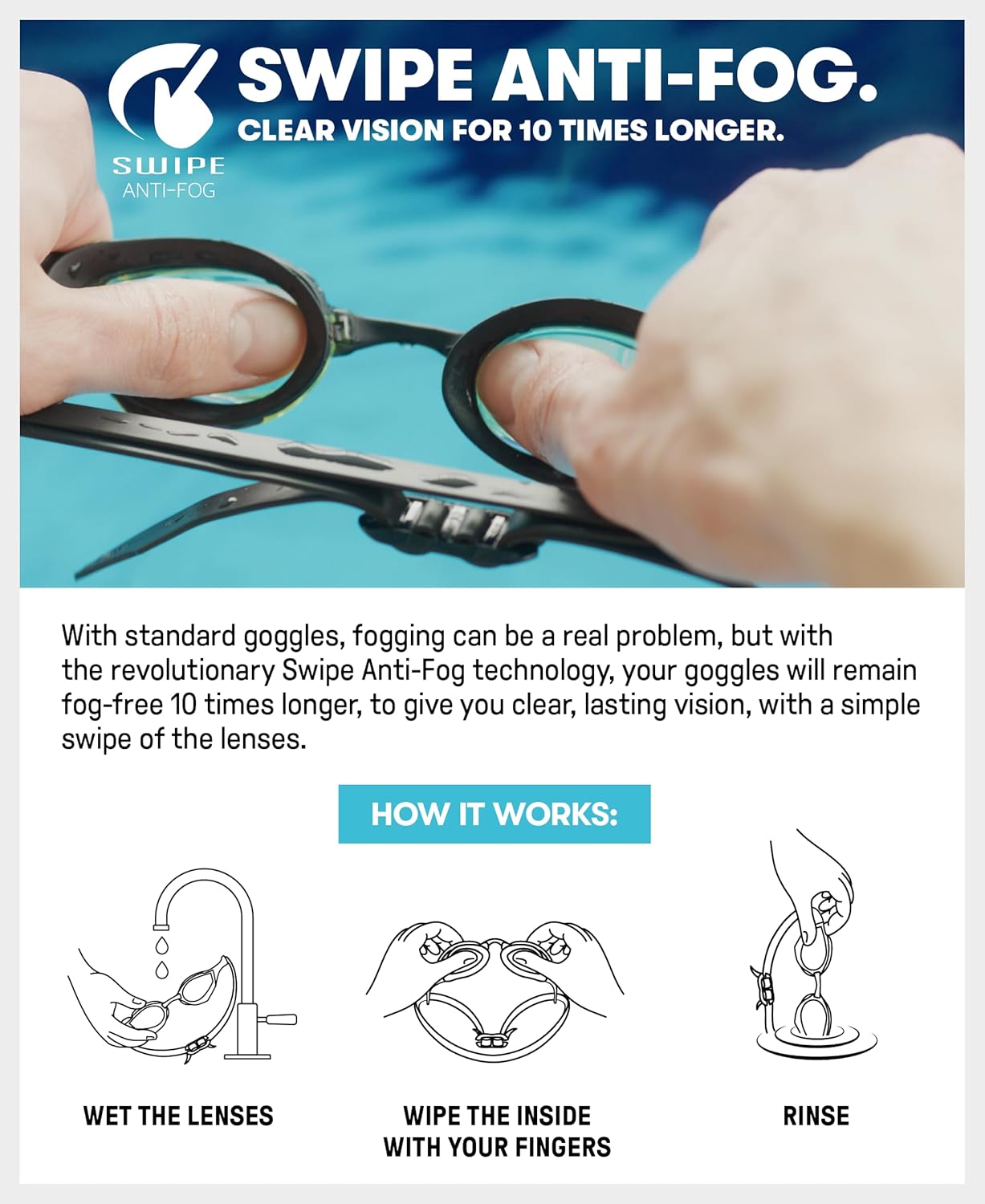 Arena Cobra Ultra Swipe - Occhialini Nuoto da Gara - immagine 5