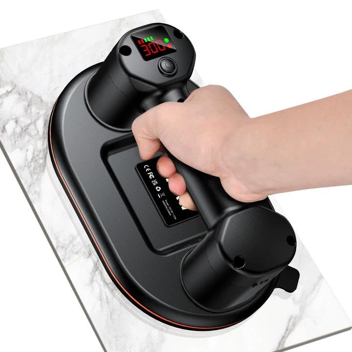 Ventosa Elettrica a Batteria per Piastrelle 24cm