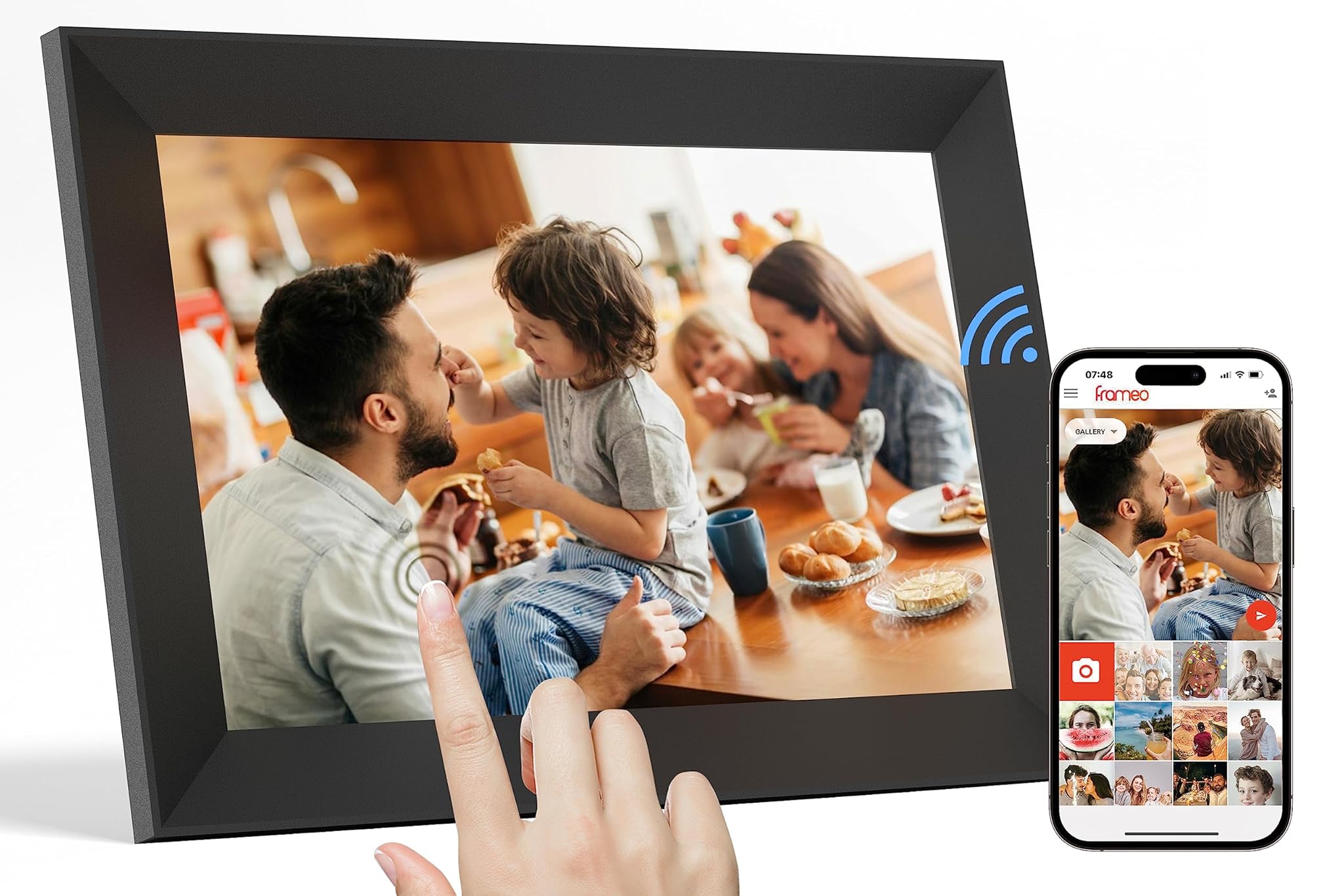 Frameo Cornice Digitale Wi-Fi Tibuta 10,1 Pollici