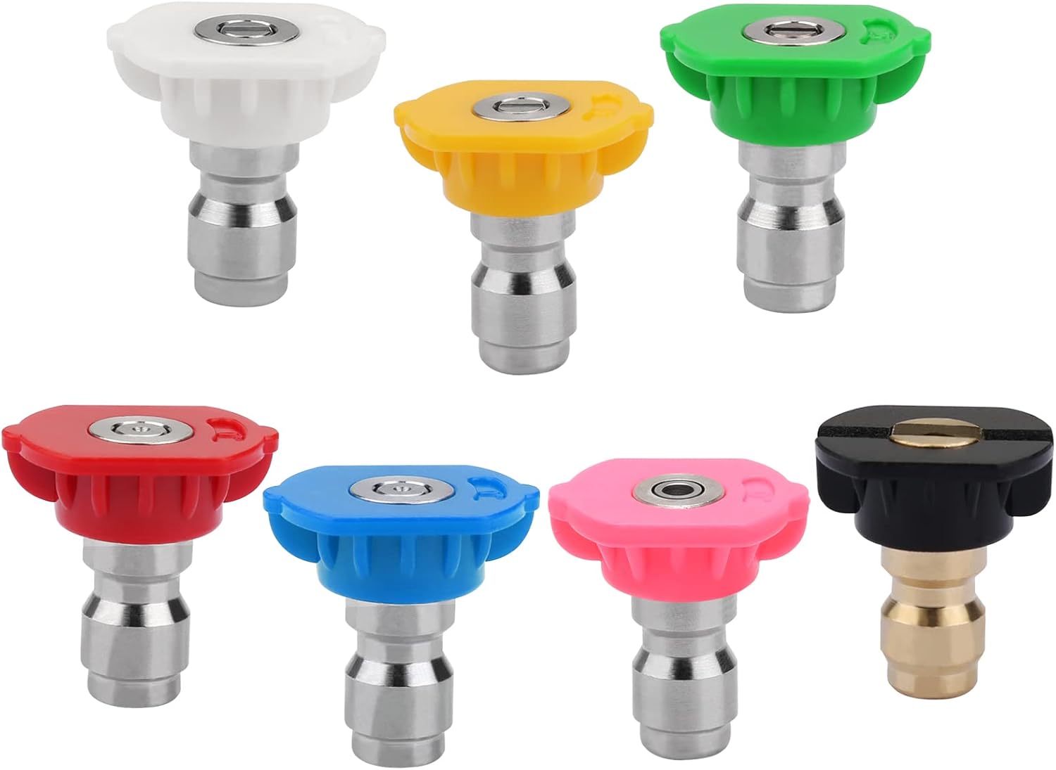 7 Pezzi Adattatore per Idropulitrice Alta Pressione - immagine 1