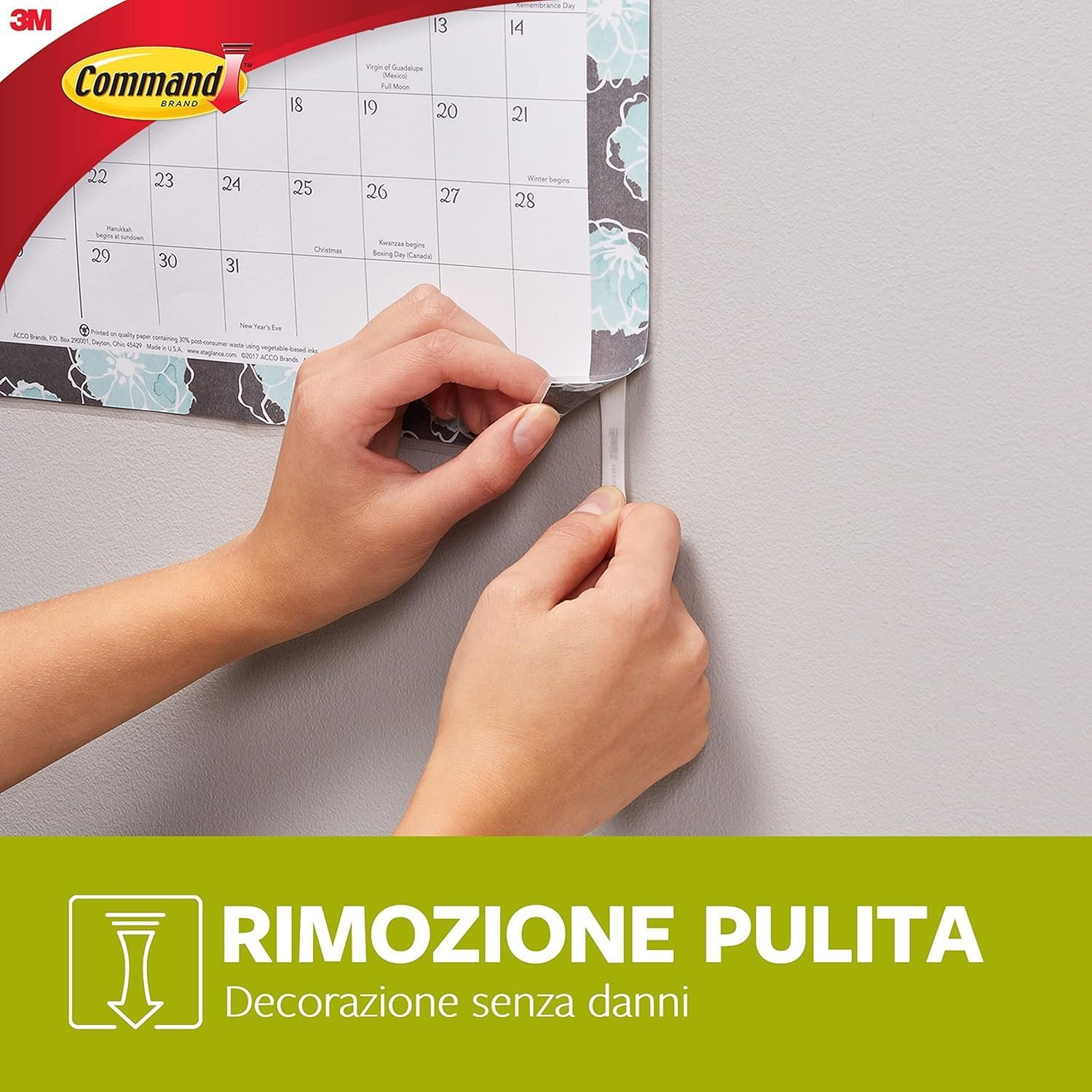 Command Strisce Adesive Piccole per Poster (60 strisce) - immagine 5