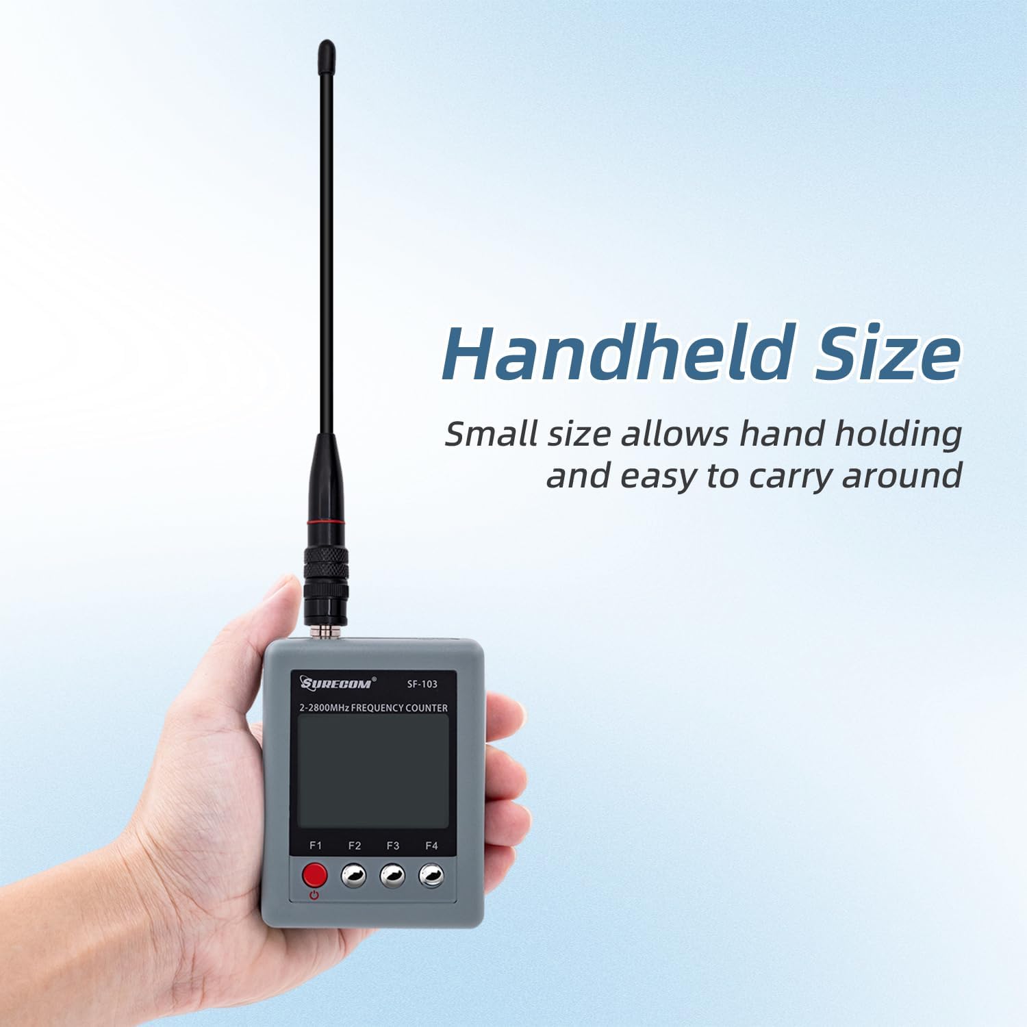 Mcbazel SF-103 2-2800mHz palmare frequenzimetro - immagine 6