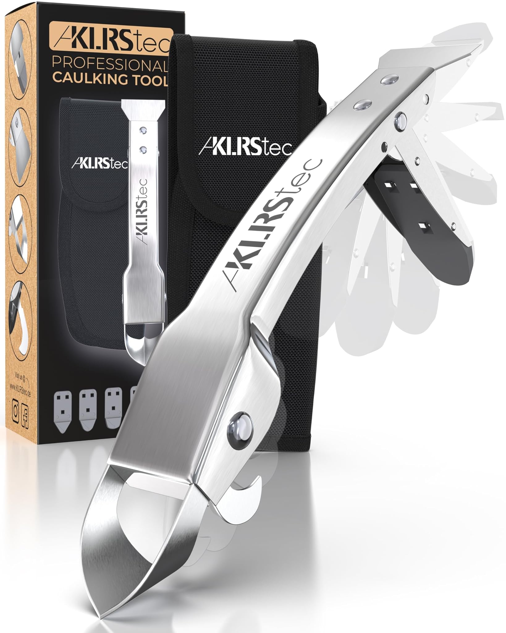 KLRStec Strumento per Calafataggio Professionale 4 in 1
