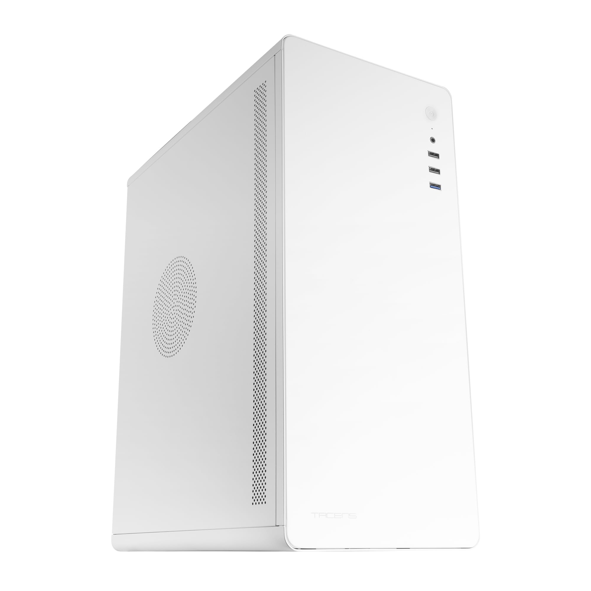 Mars Gaming Tacens ENSIS - Case ATX per PC, Bianco