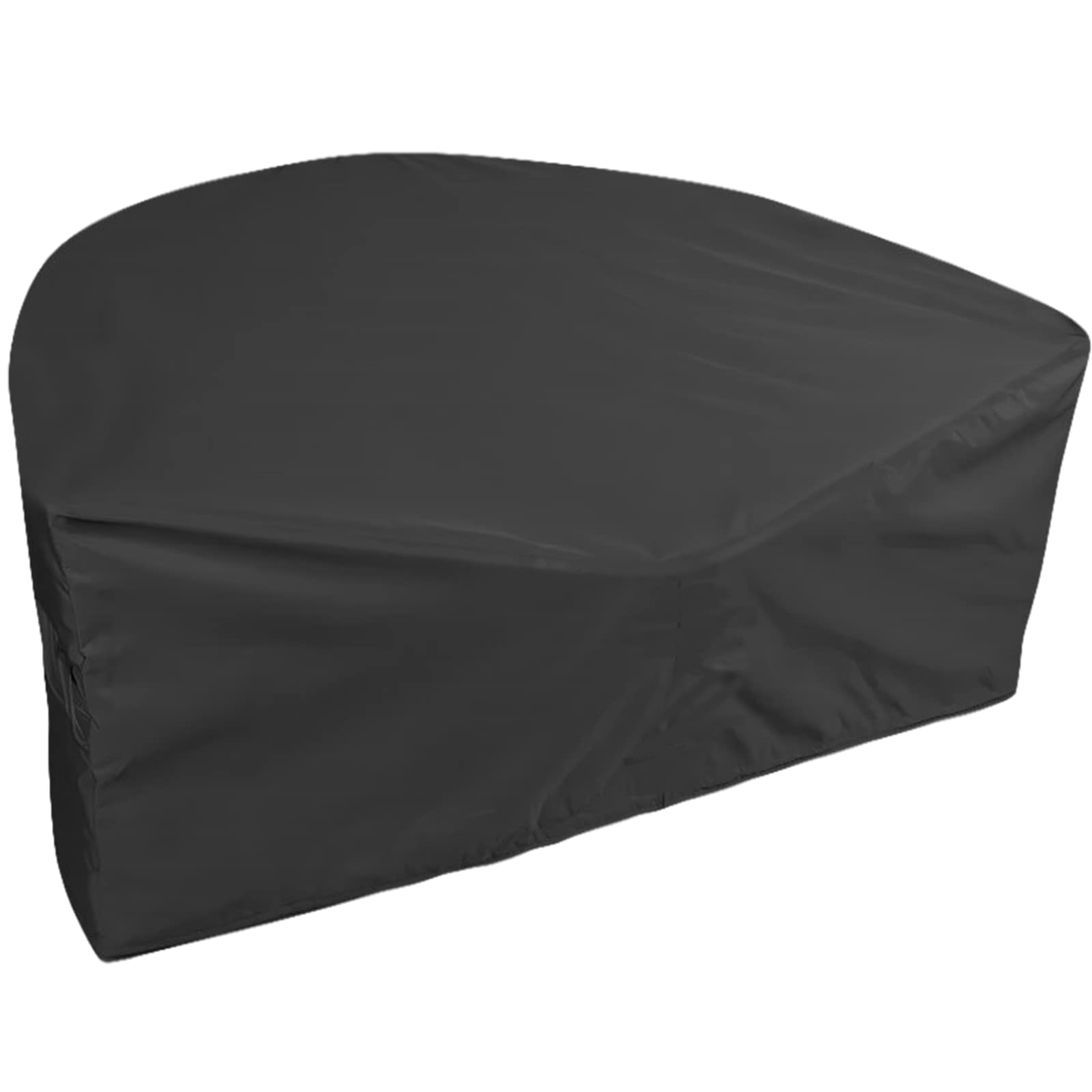 Copriletto da Giardino a Mezzo Cerchio 600D, Nero
