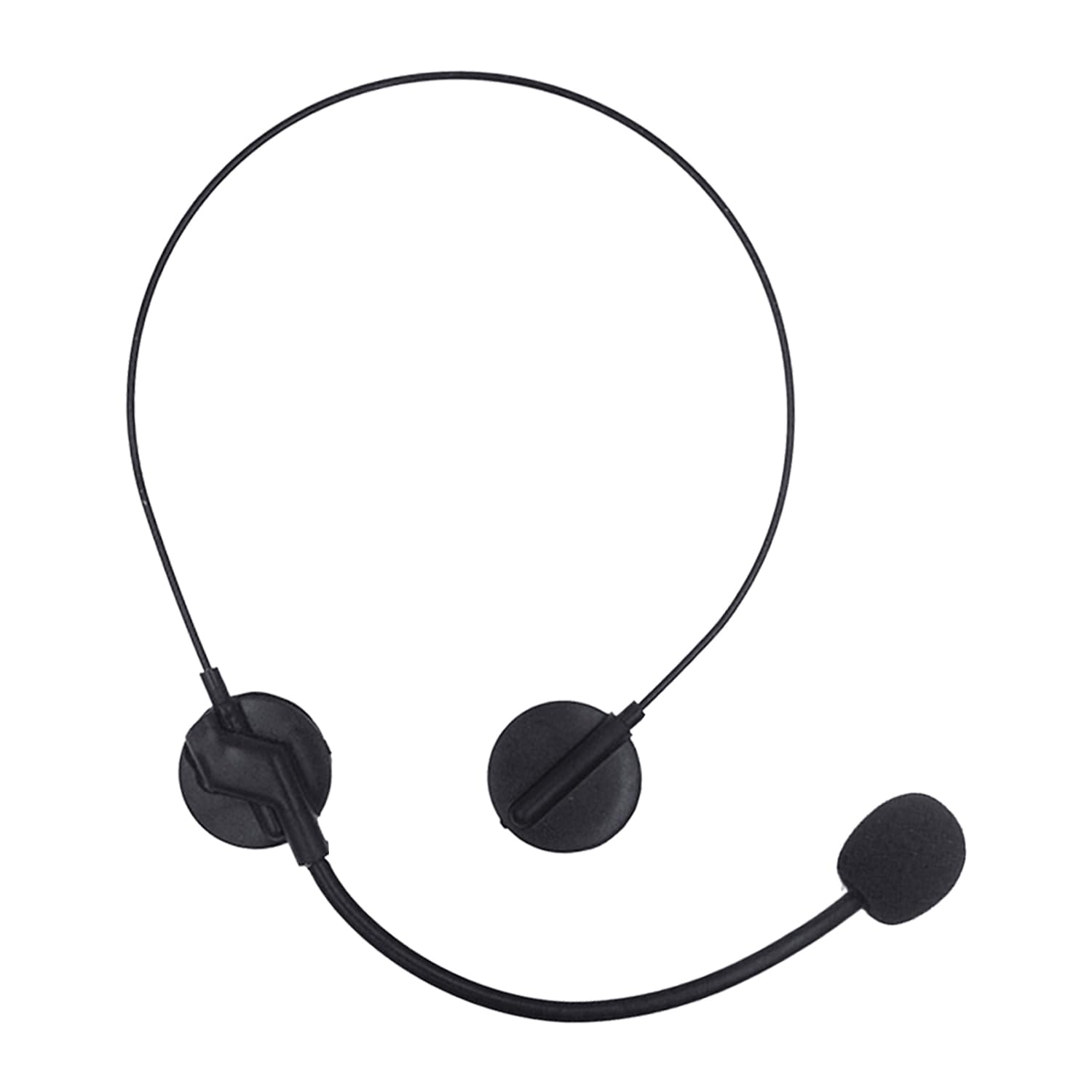 KRYMSON 1 accessorio di scena per microfono, giocattolo per microfono finto per cuffie, adatto per feste da ballo, feste, giochi di ruolo