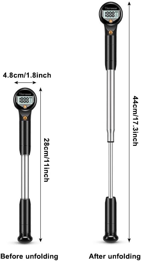 Mioyoow Pompa Ammortizzatore Digitale 320 psi - immagine 4