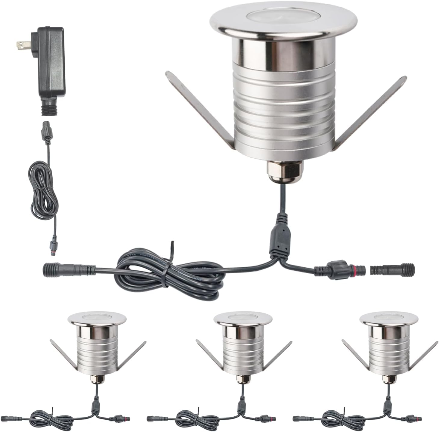 704 LED Luce Subacquea 3W IP68 Warm White