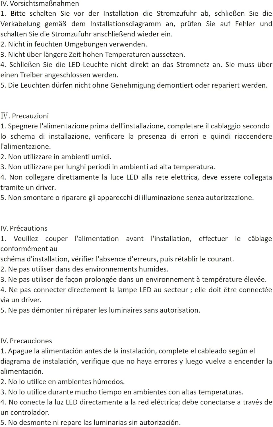 704 LED Luce Subacquea 3W IP68 Warm White - immagine 8