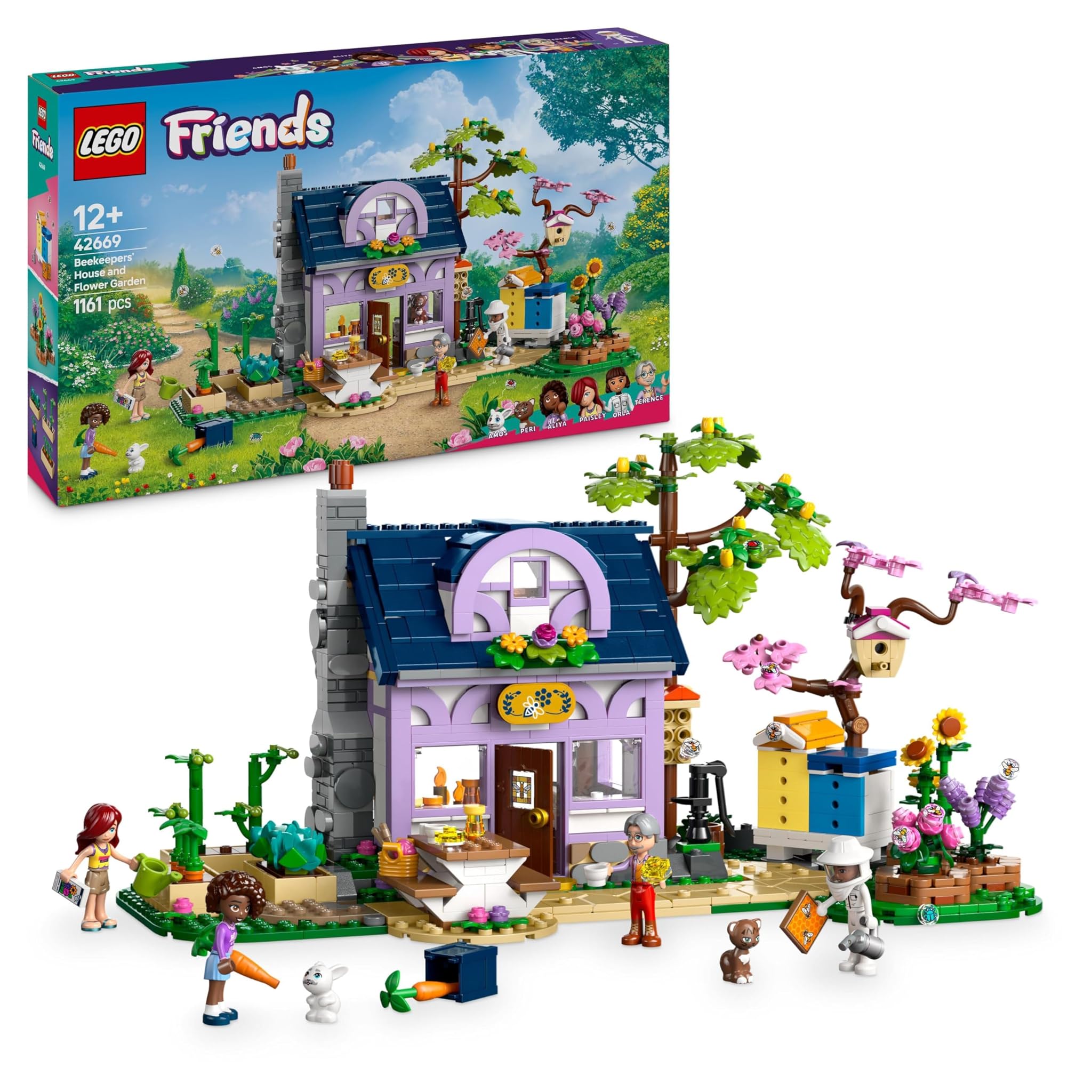 Lego Friends Casa degli Apicoltori e Giardino Fiorito