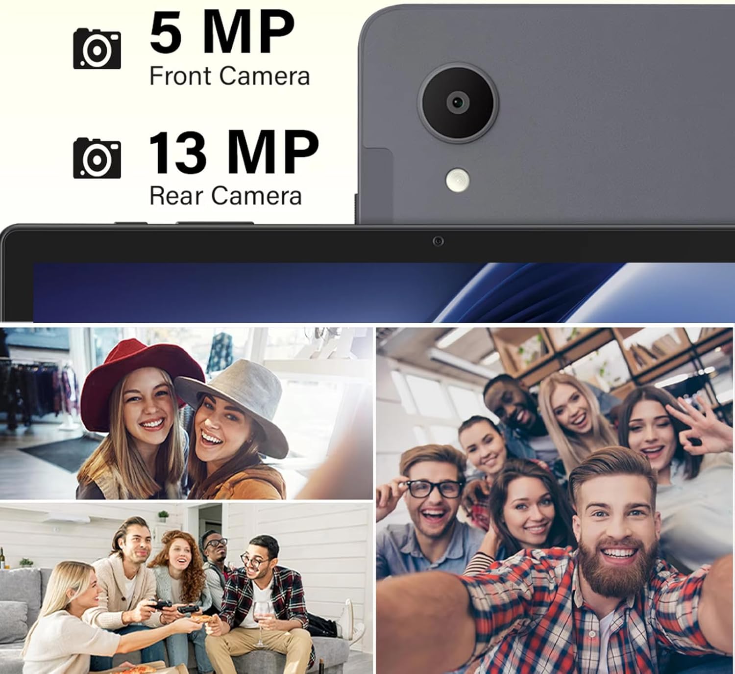 Tablet Android 11" IPS HD, 6GB RAM 128GB ROM - immagine 9